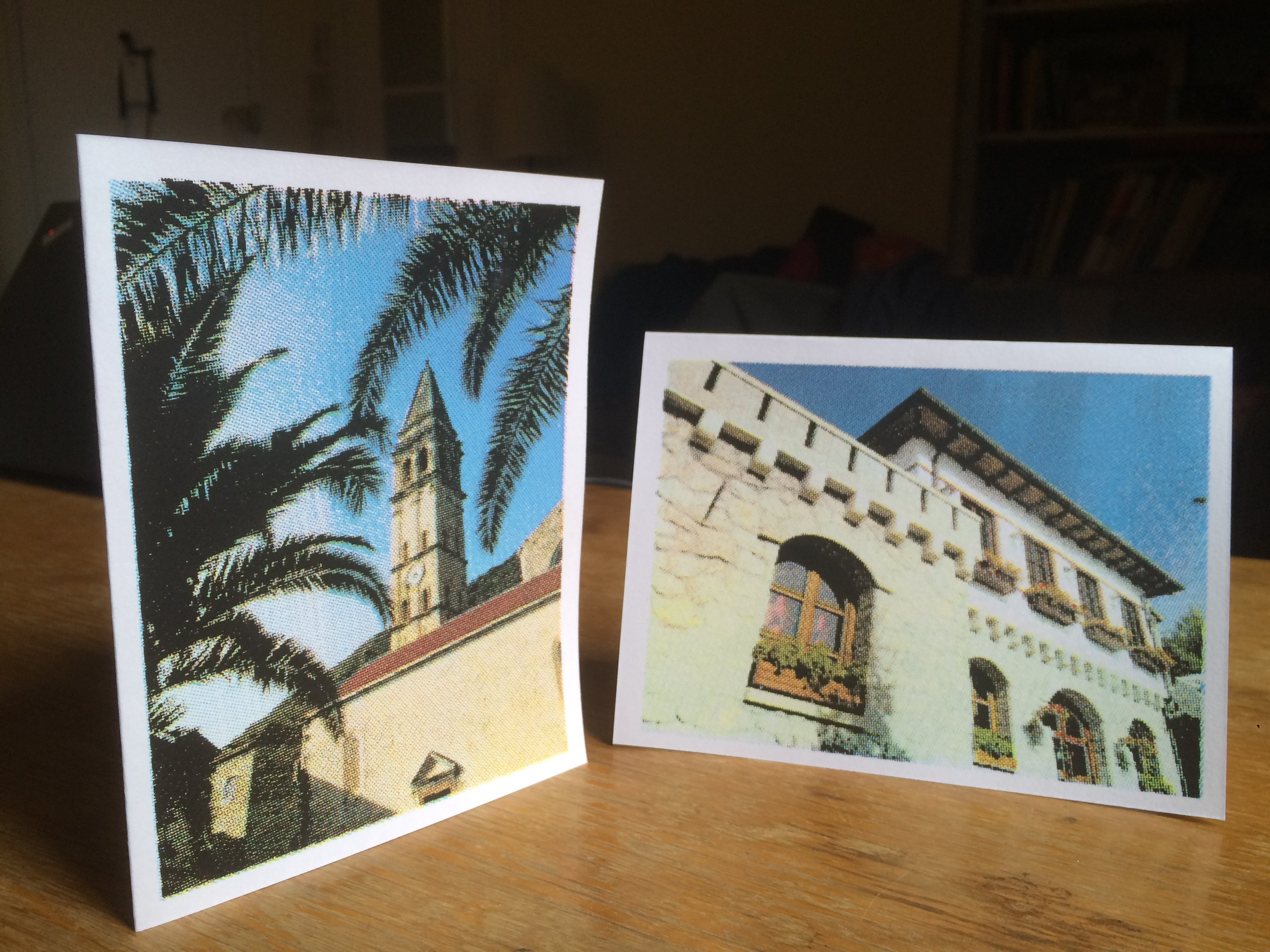 4-color silkscreen prints