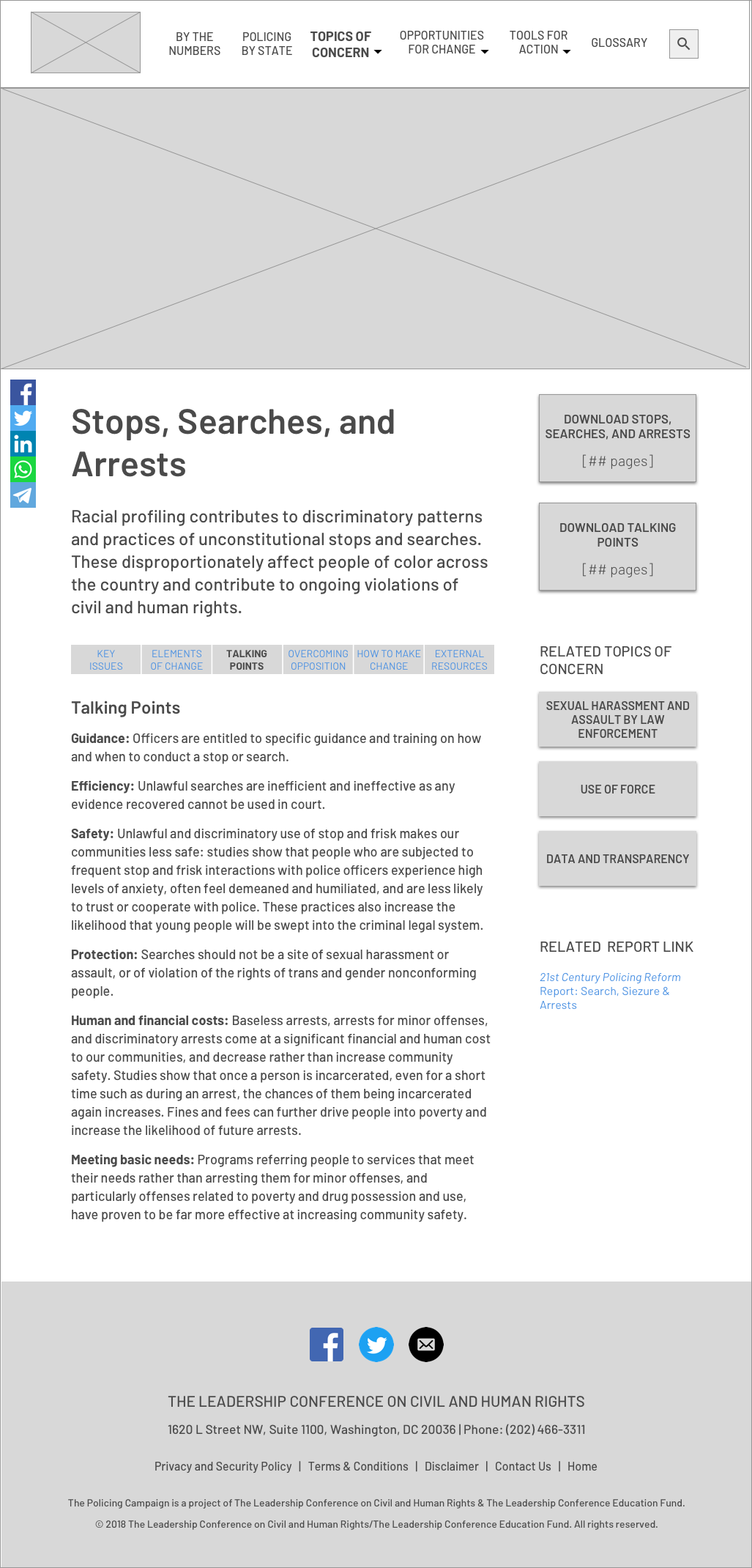2.3.3 Stops, Searches, and Arrests - Talking Points20190111.png