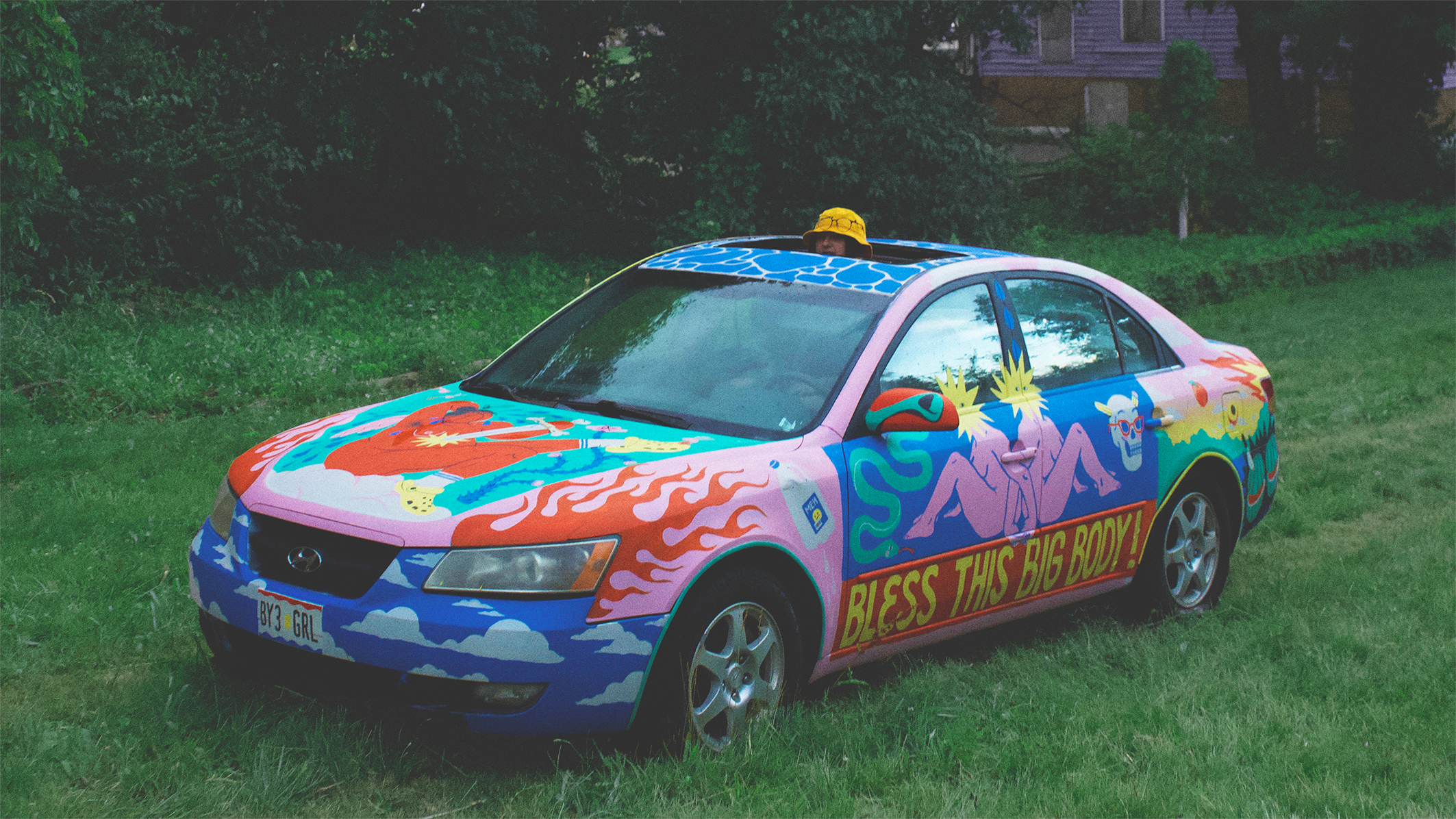 I painted my car