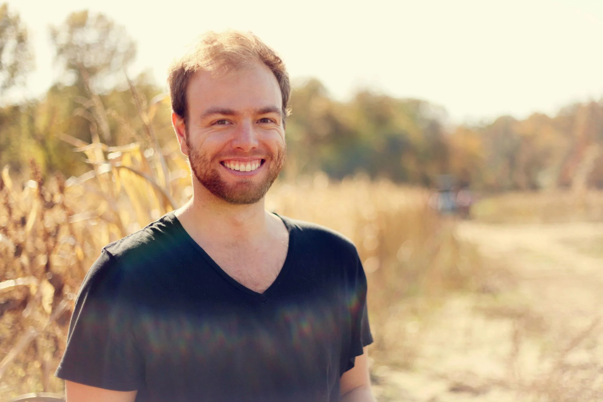 Stephen in Terhune Orchards