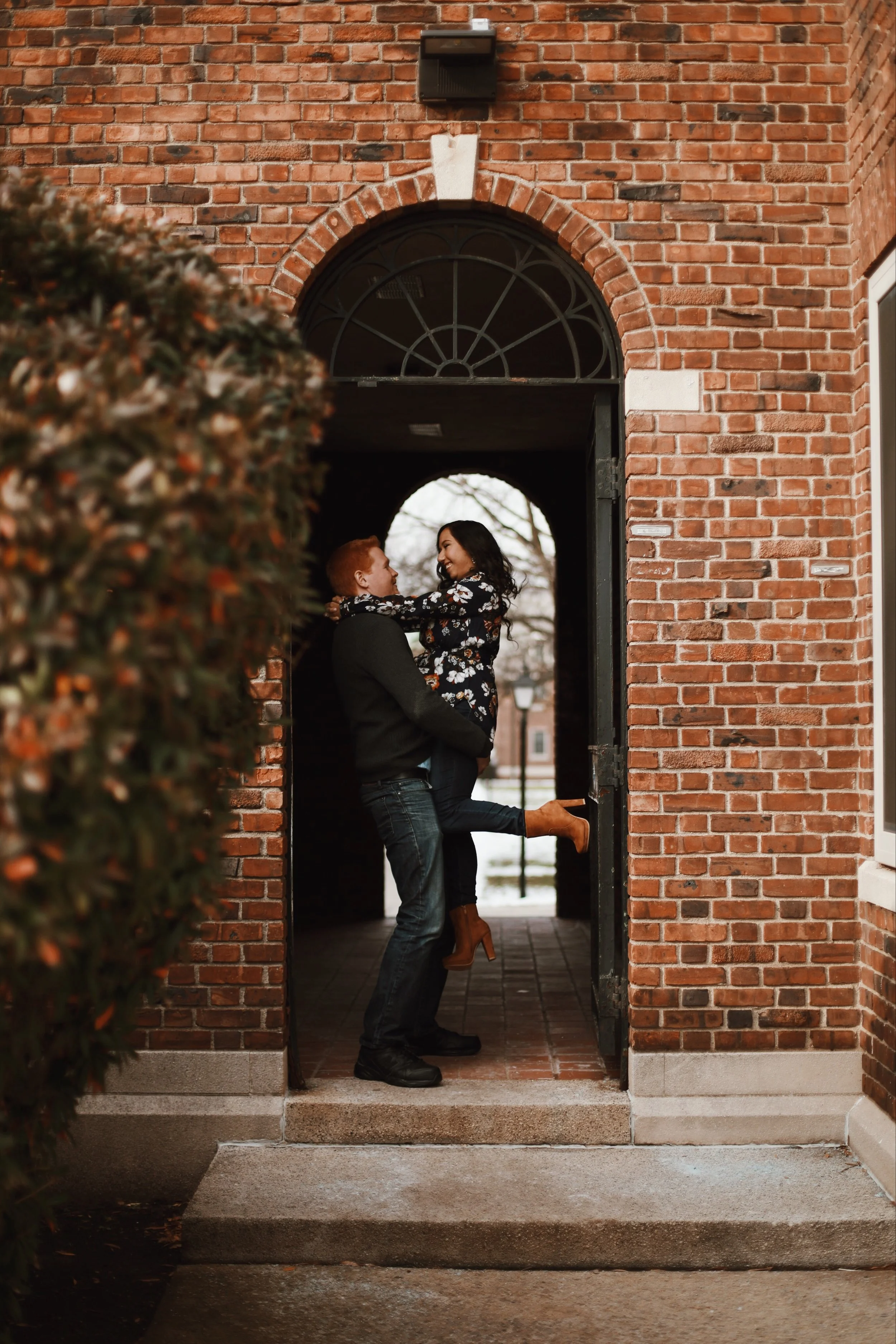 Jess + Andy at Rutgers University