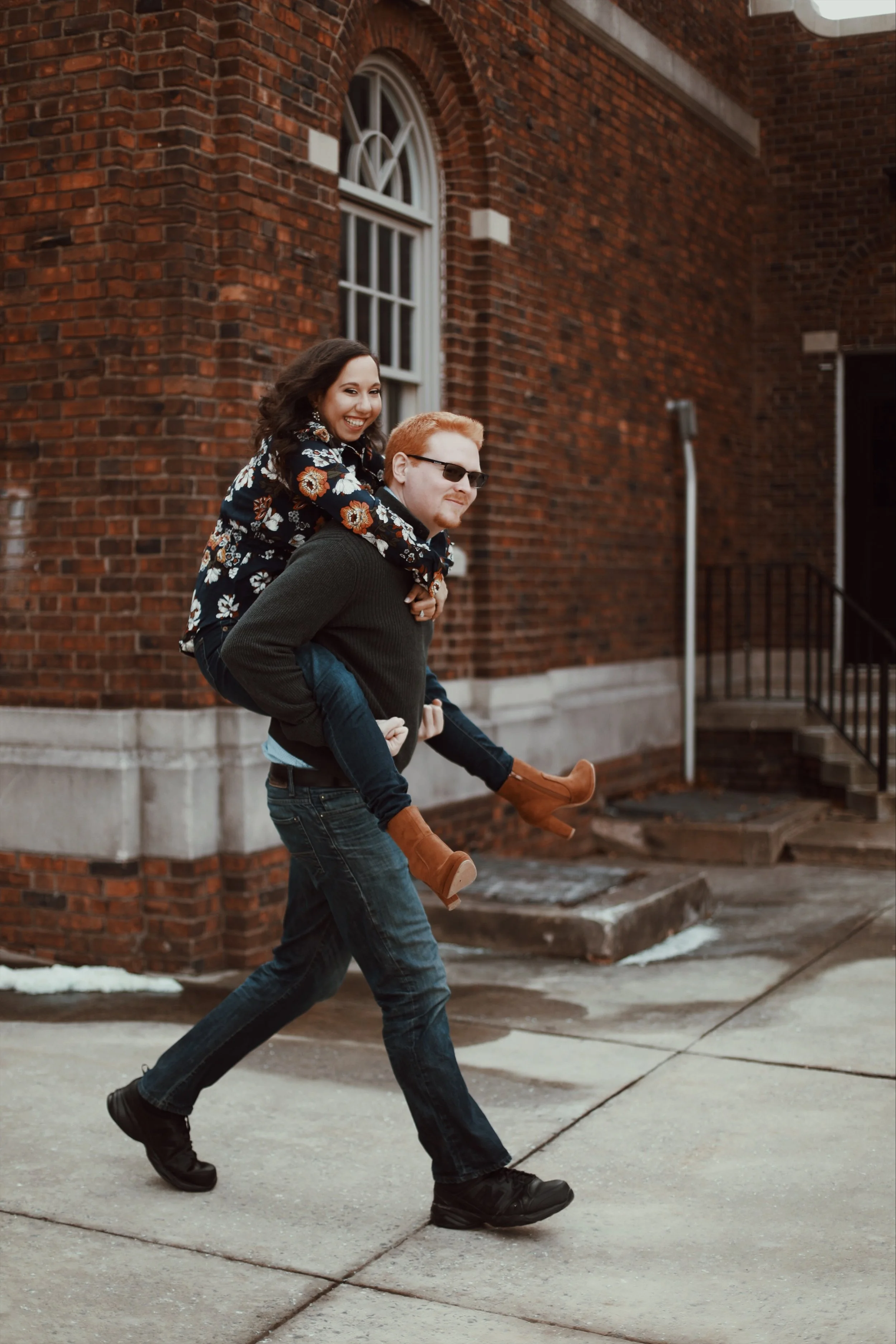 Jess + Andy at Rutgers University
