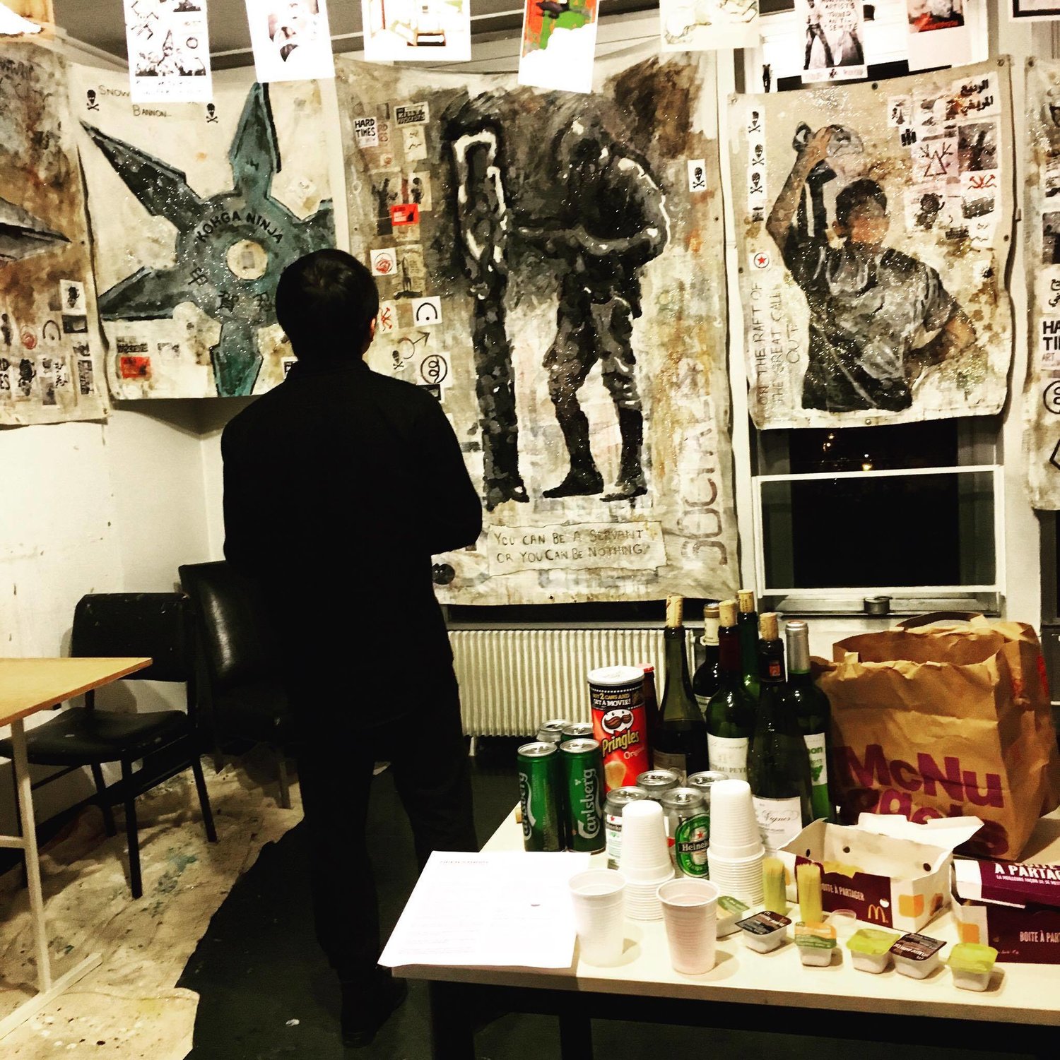 Open Studio, Cité Residency (Paris, Fall 2016)