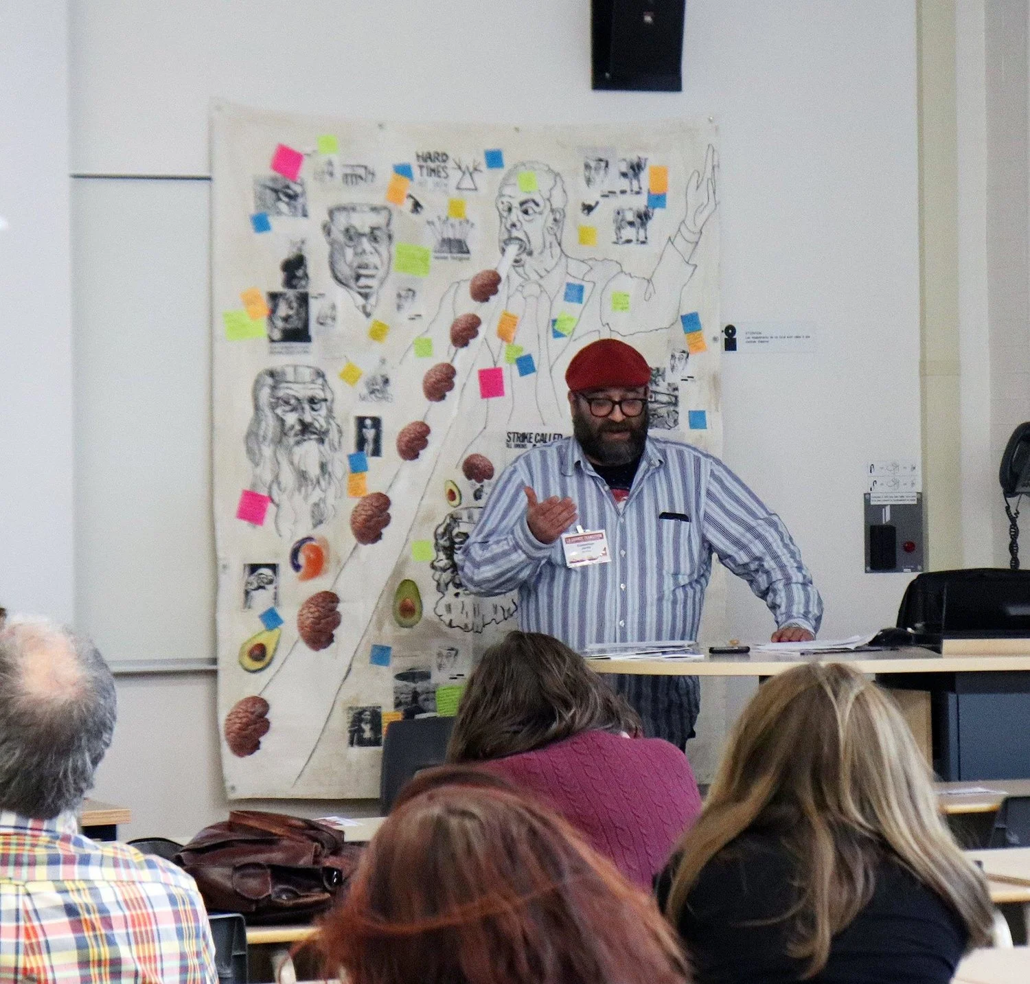 Jordy Cummings speaking at Historical Materialism Montreal (2018)