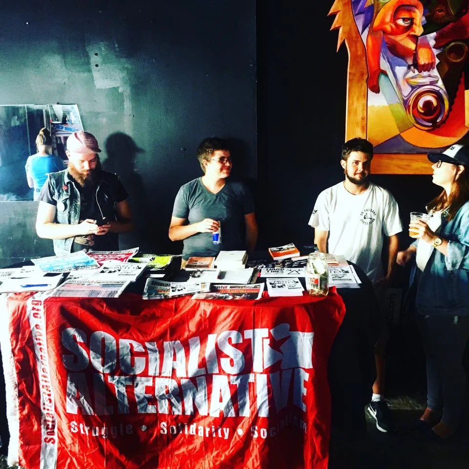 Socialist Alternative St. Louis during the 2016 presidential campaign