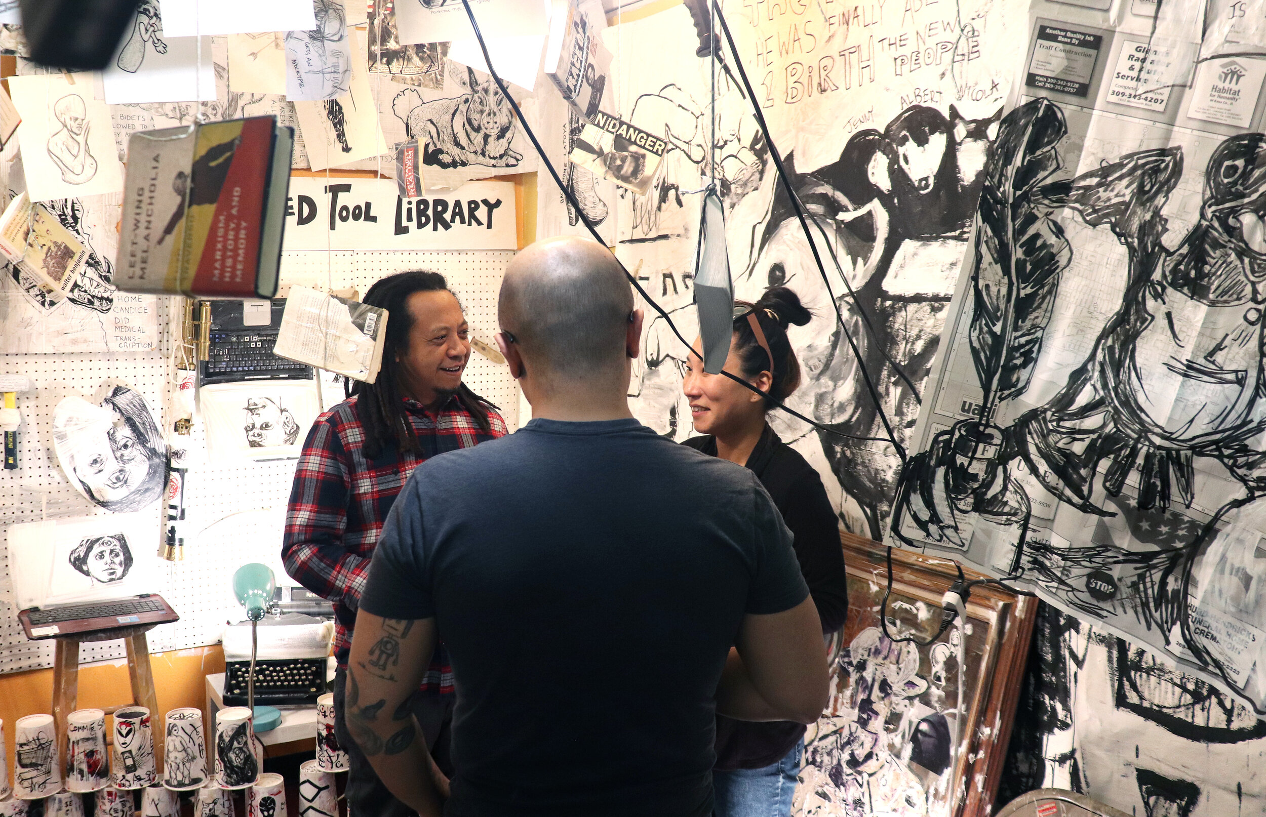 Born Again Labor Museum (BALM) “open studio” (October 2019)