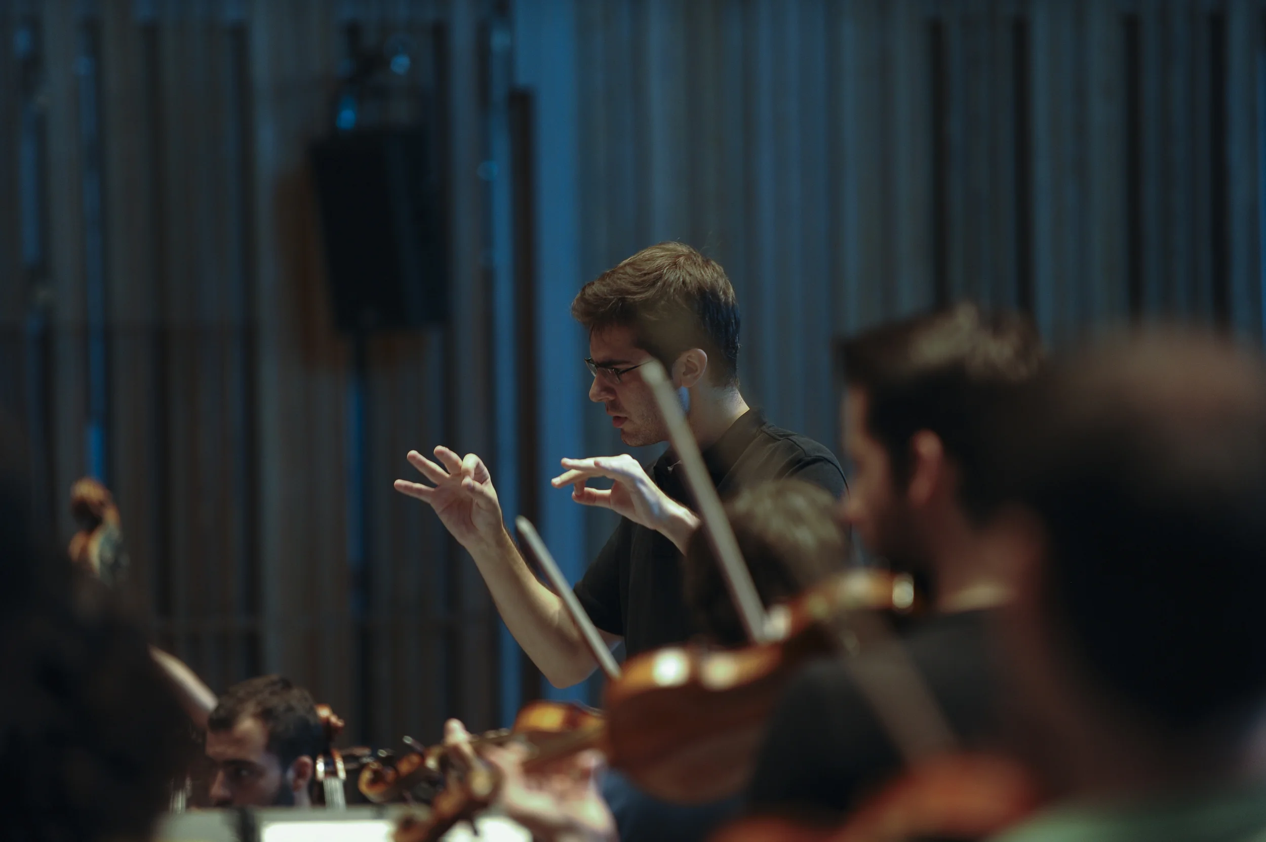 Orquestra XXI em ensaio na Casa da Música (c) João Paulo Coutinho