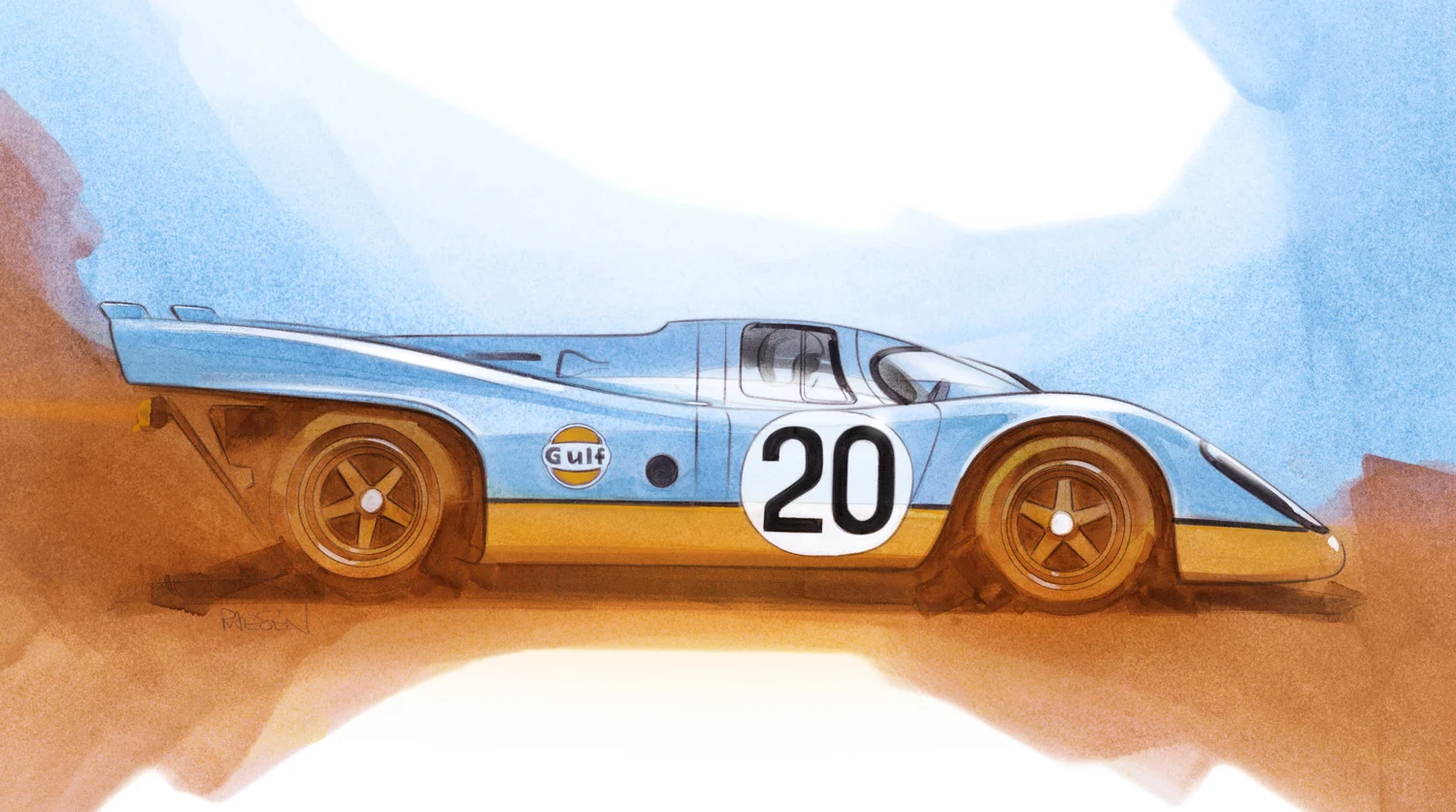 Porsche 917K Gulf