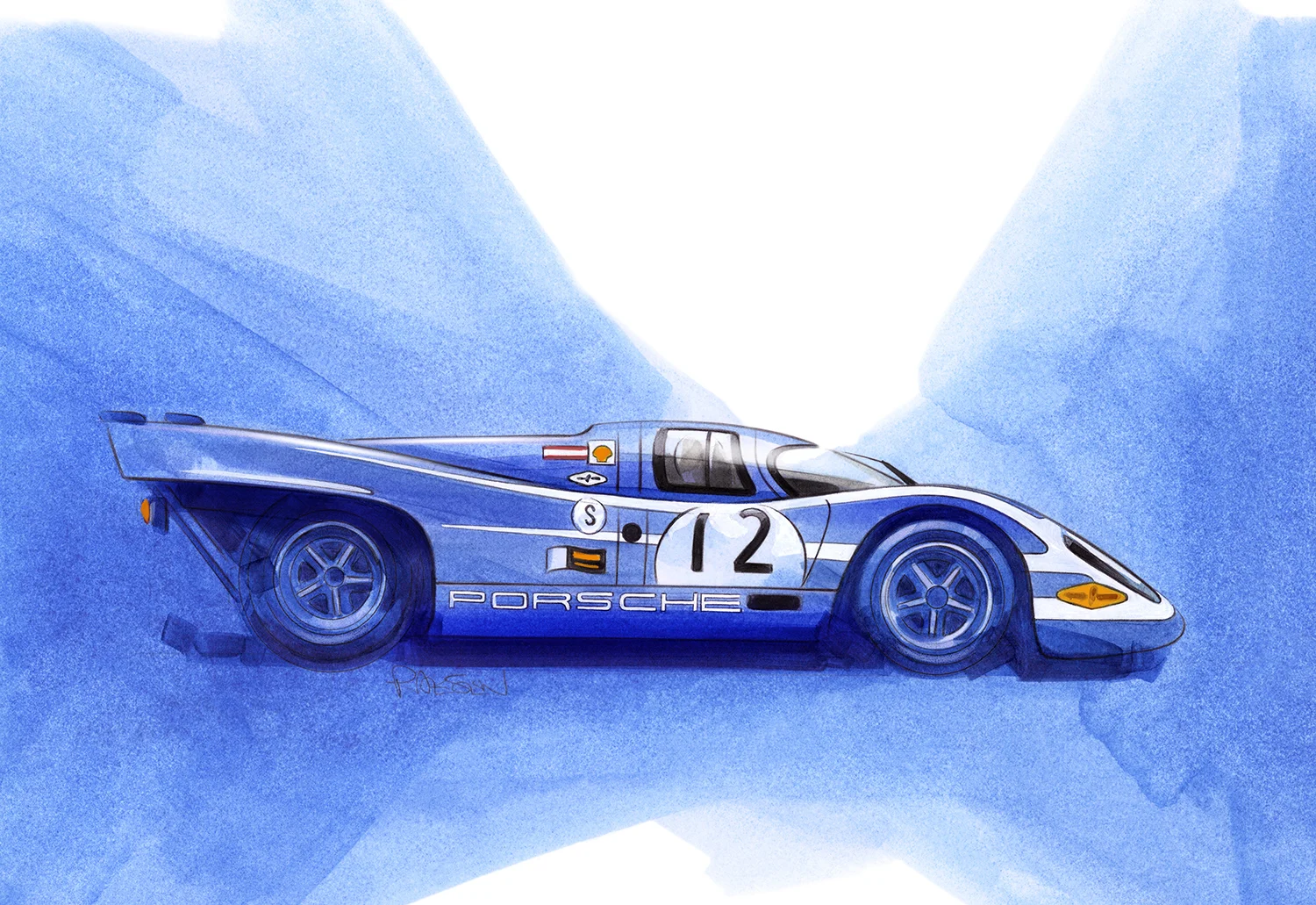 Porsche 917k Salzburg Racing Team (917 - 020)