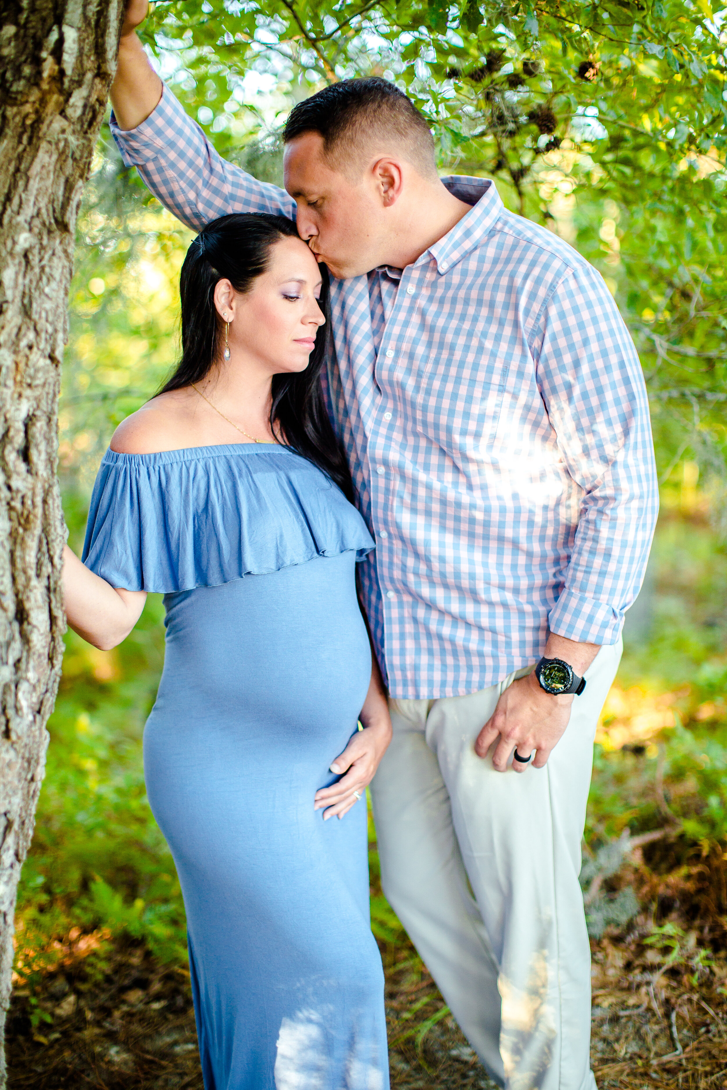 Virginia Beach Maternity photographer at Munden Point Park 