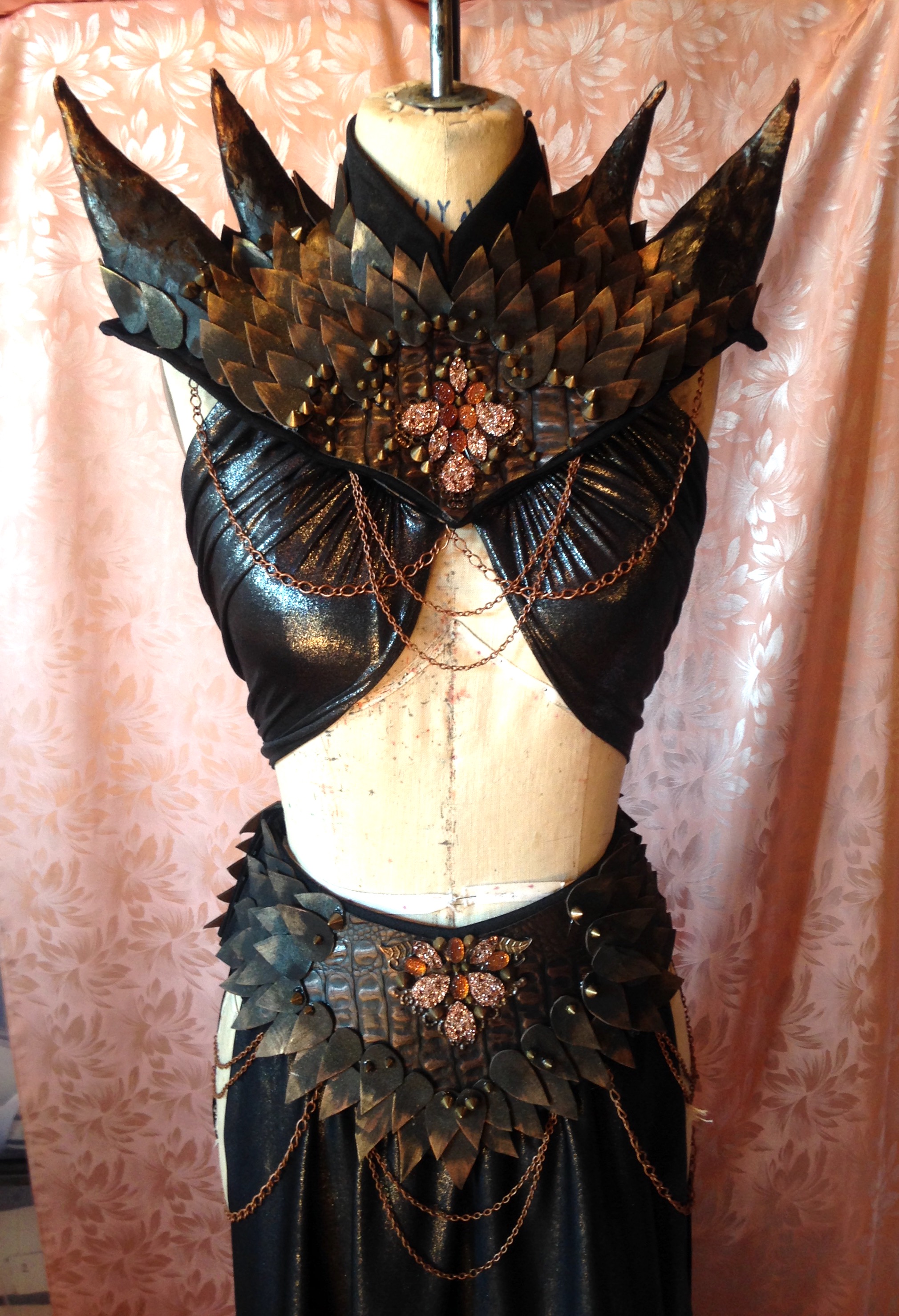  Custom dragon costume, 2015. 