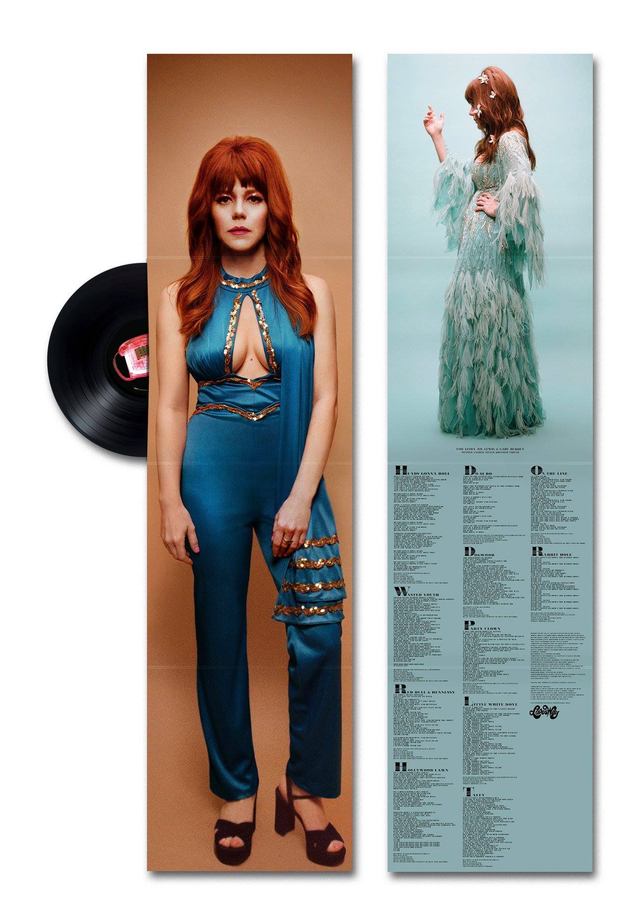 Jenny Lewis “On The Line” Record Sleeve