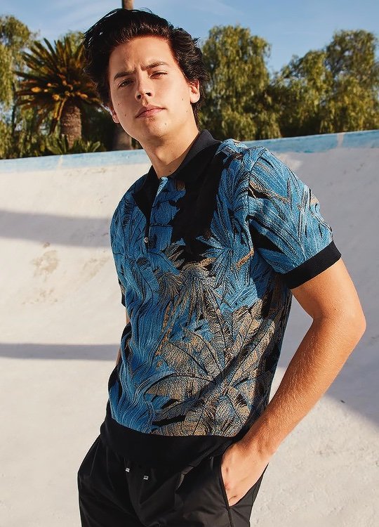 Cole Sprouse for Neiman Marcus
