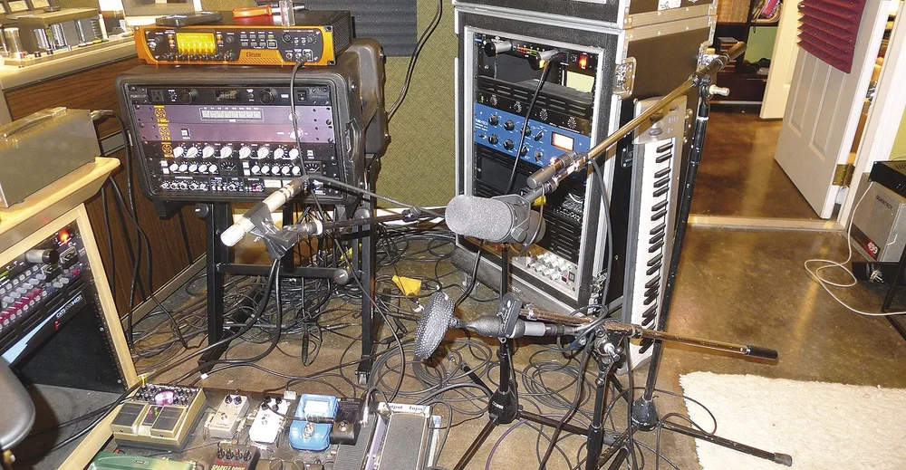 Nathan Chapman home studio