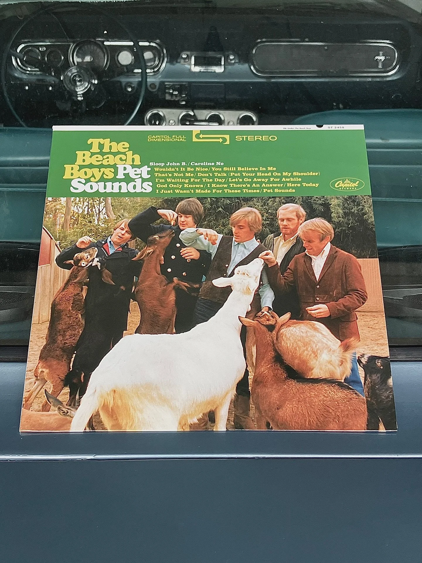 I&rsquo;m throwing a vinyl listening party at the studio this Sunday night! 
I splurged on this super rare Analog Pressings version of Pet Sounds (the best sounding one, according to Reddit) and when I first dropped the needle and heard playback thro