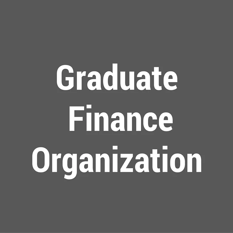 Graduate Finance Orginization