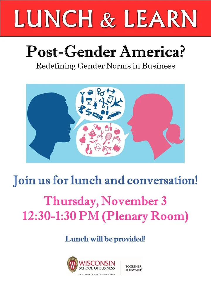 Lunch & Learn: Post-Gender America?