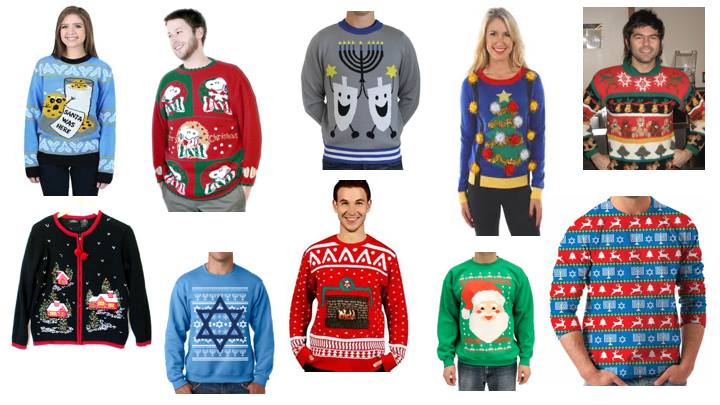 Ugly Holiday Sweater TAPS