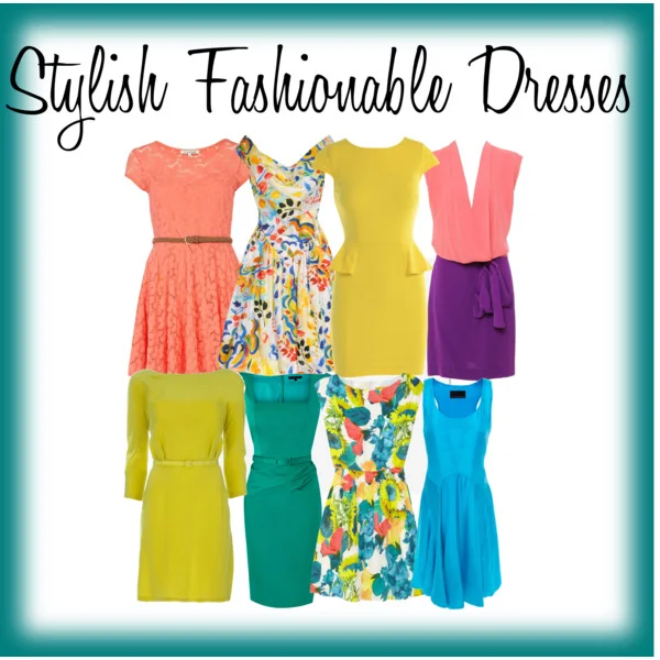 Inspiration Board: Stylish Dresses For Summer 2012