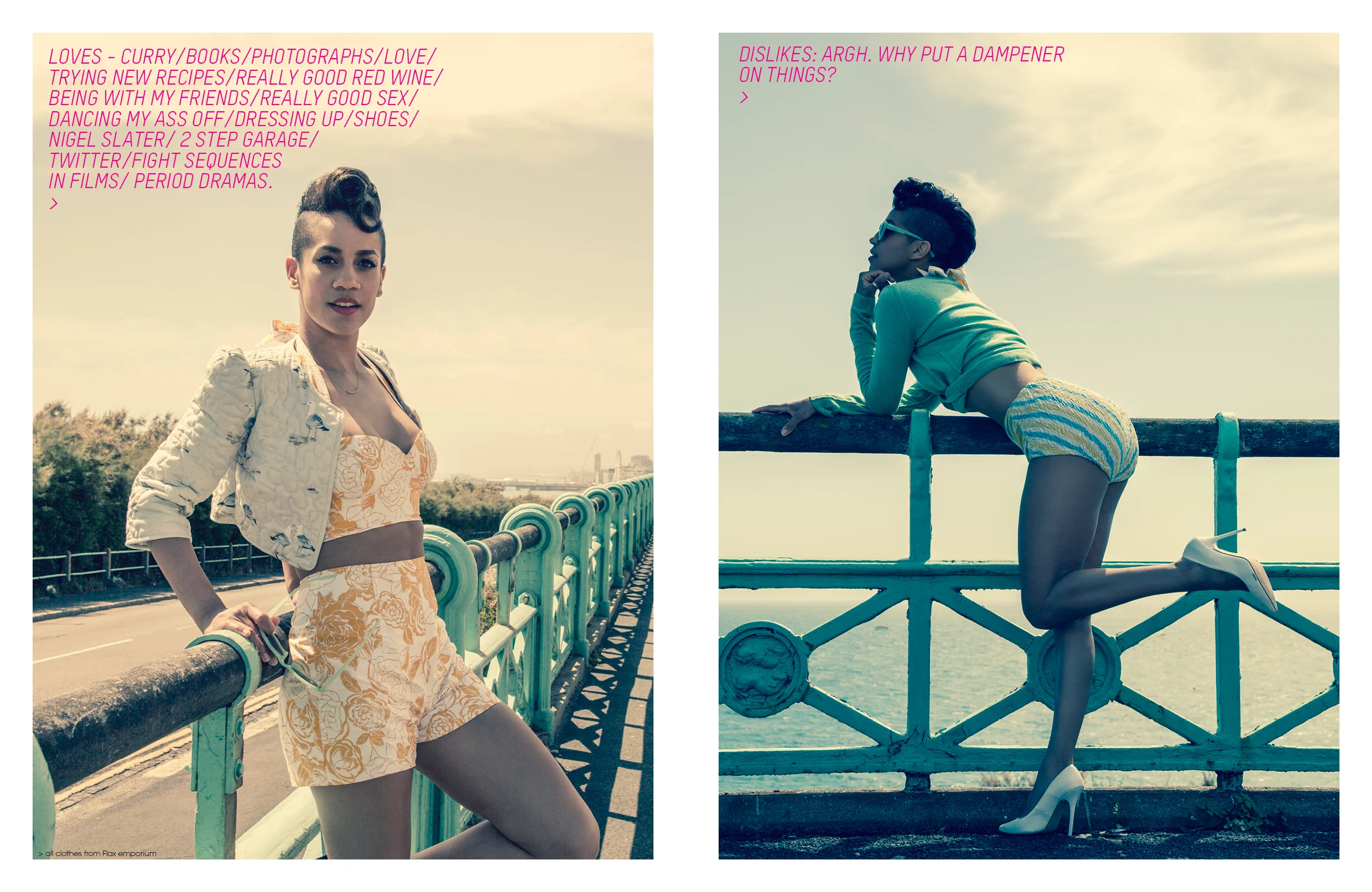 Actress Dominique Tipper for Hey Girl Magazine