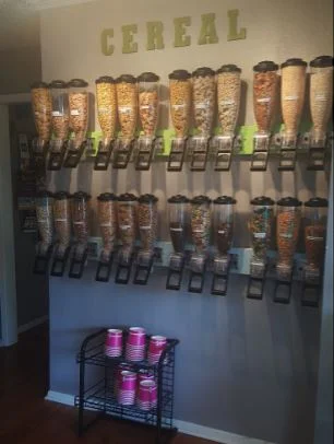Variety of Cereal to choose from