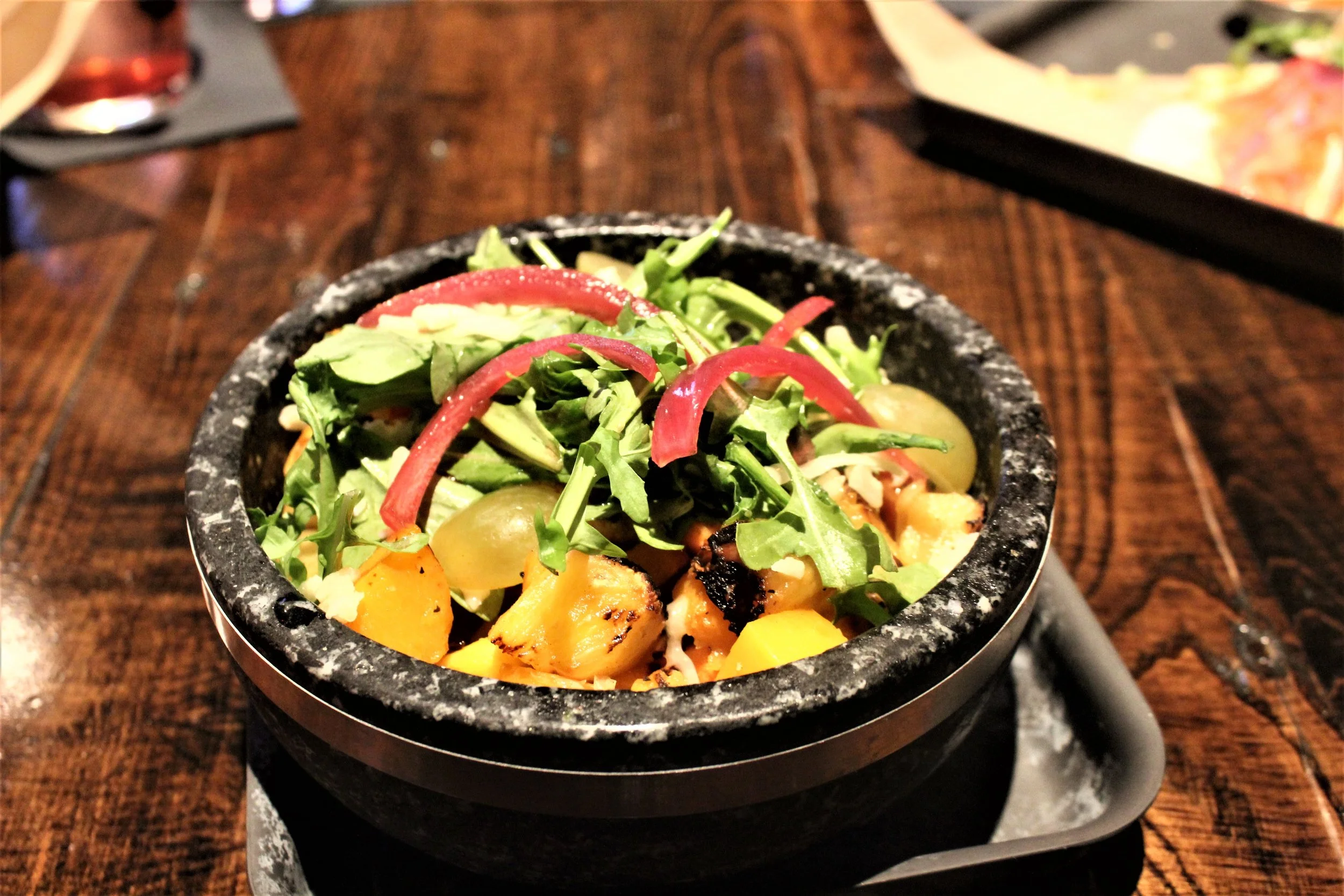 The Veggie bowl was the dish I was most hesitant to try. It was a bit "healthy" for my taste lol, but to my surprise it was full of flavor. All of the vegetables were very fresh and paired well with each other. This dish makes this a place that is perfect for vegetarians to enjoy with their meat loving friends/family.