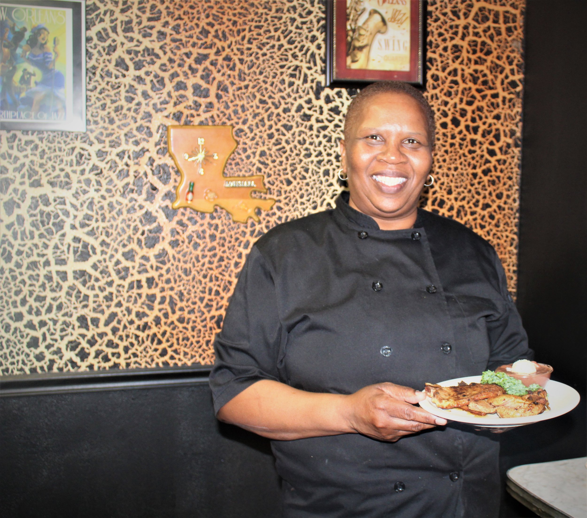 The lady of the hour. The Chef and owner Ms. Perna. One of the sweetest ladies you will ever meet.