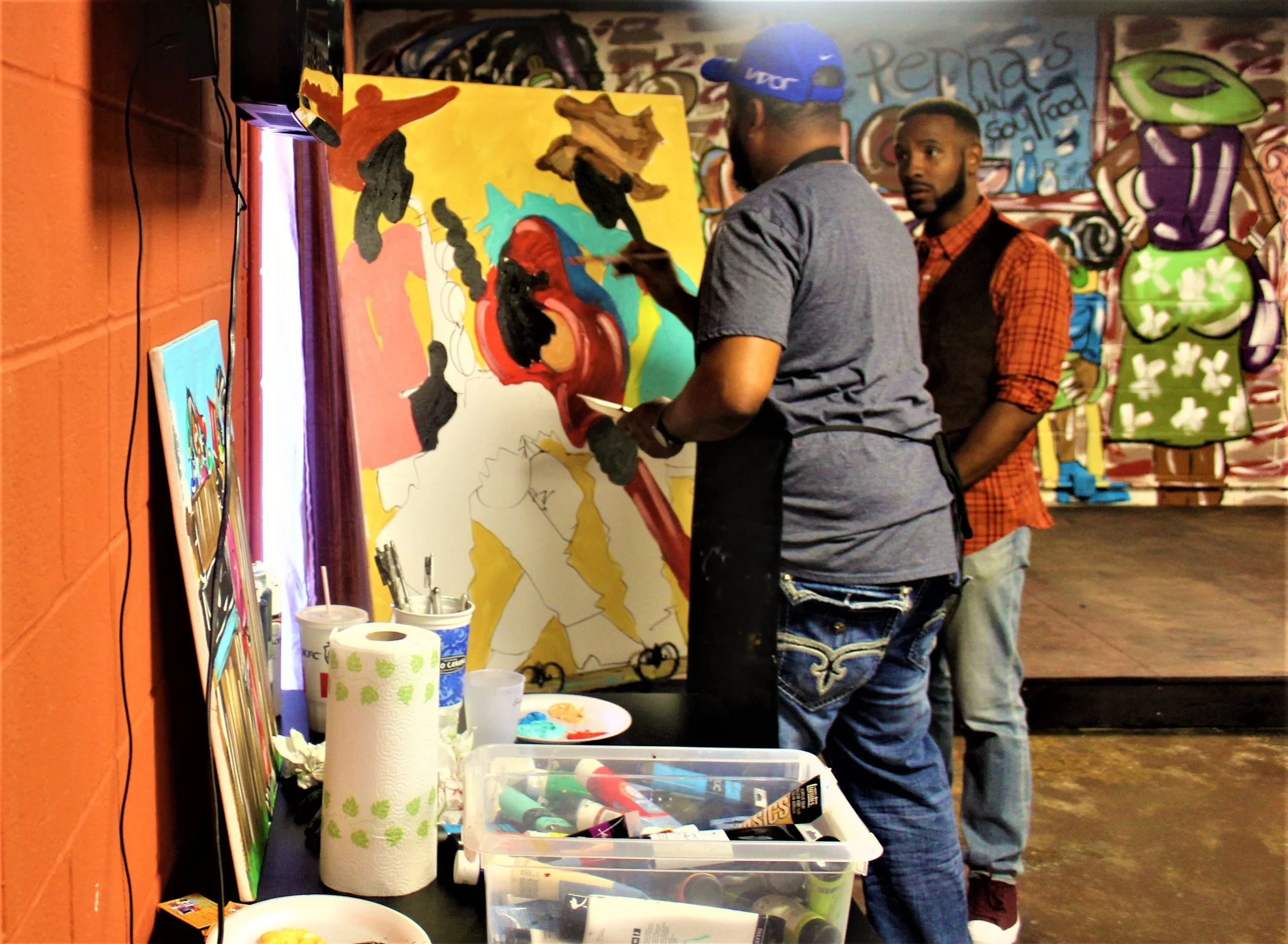 Our live artist and singer.