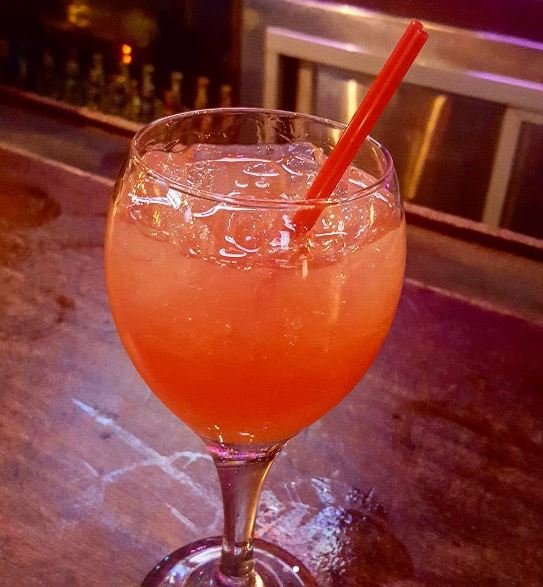 City: New York City Location: Point Break NYC Drink: Rum Punch Cost without Hooch: $7