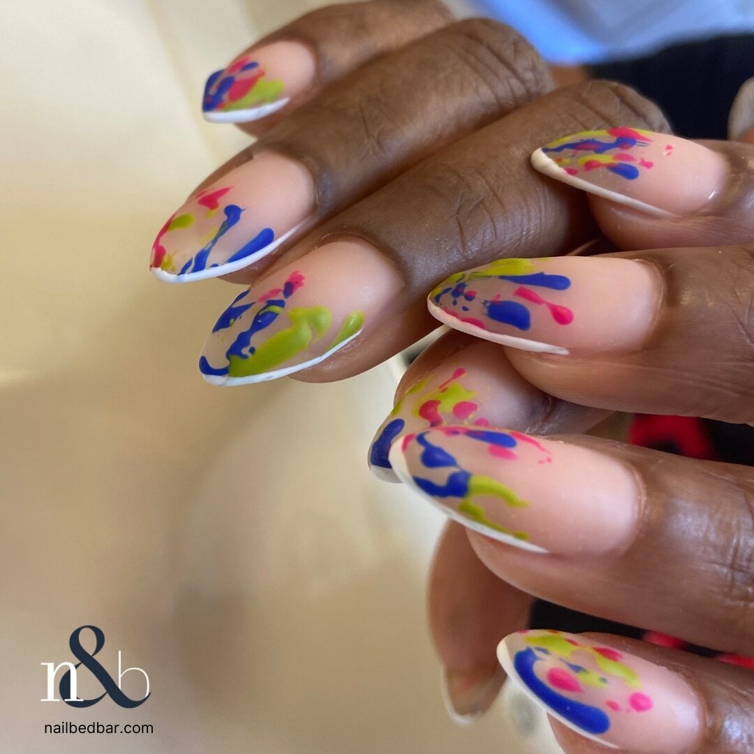 Freestyle... #nailbedbar #luminary #gelmanicure #dcnailsalon #dmv #blackowned