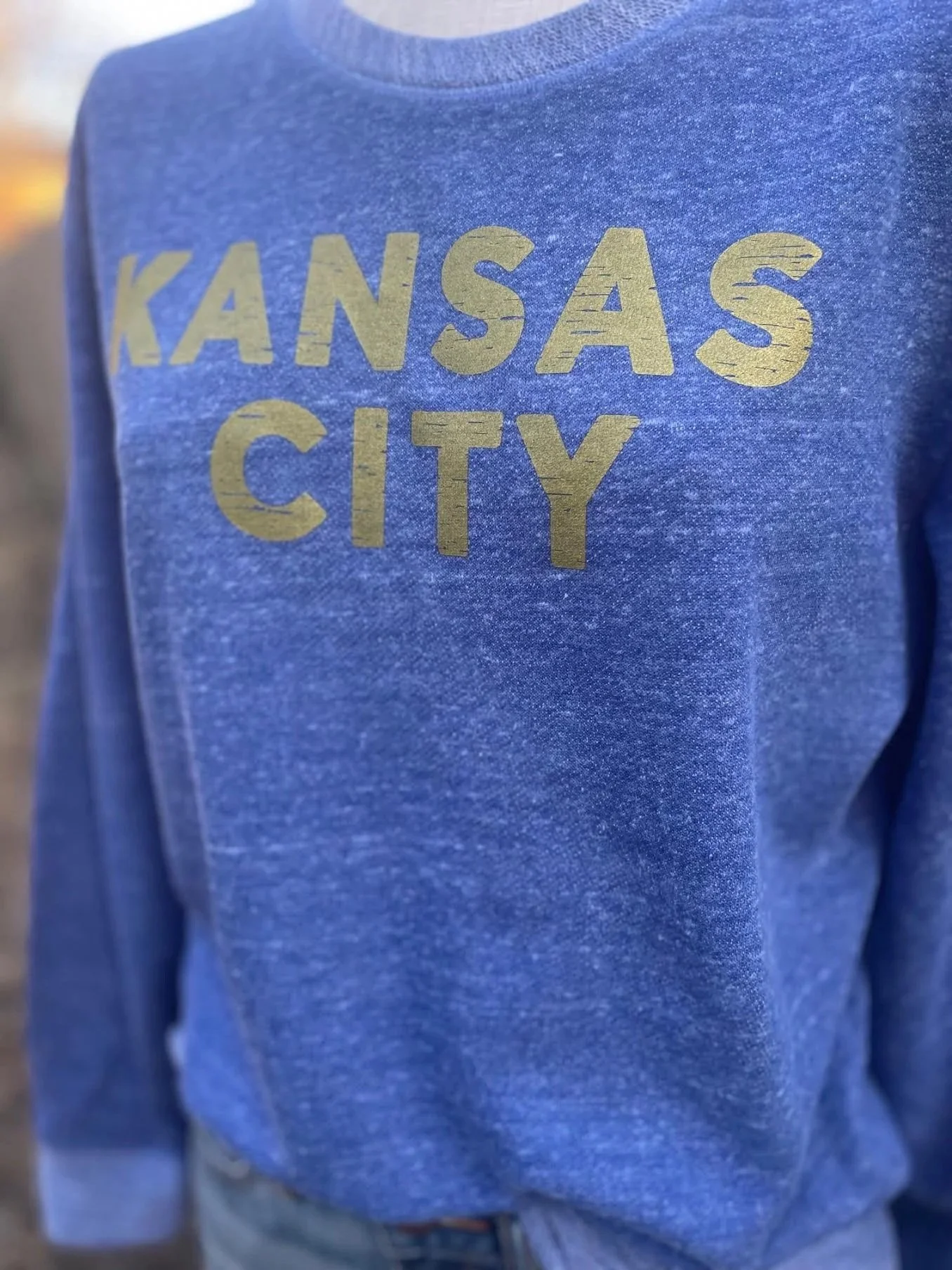 KC Golden Royal French Terry Sweatshirt