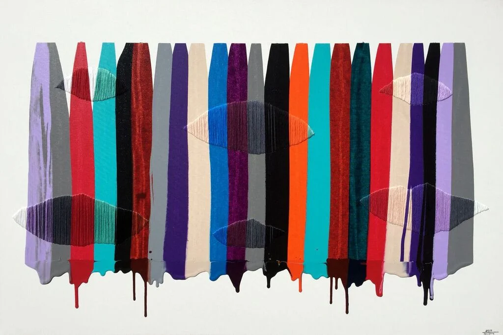  Fils I Colors CCLI &nbsp;| &nbsp;mixed media on canvas &nbsp;| &nbsp;30x45 