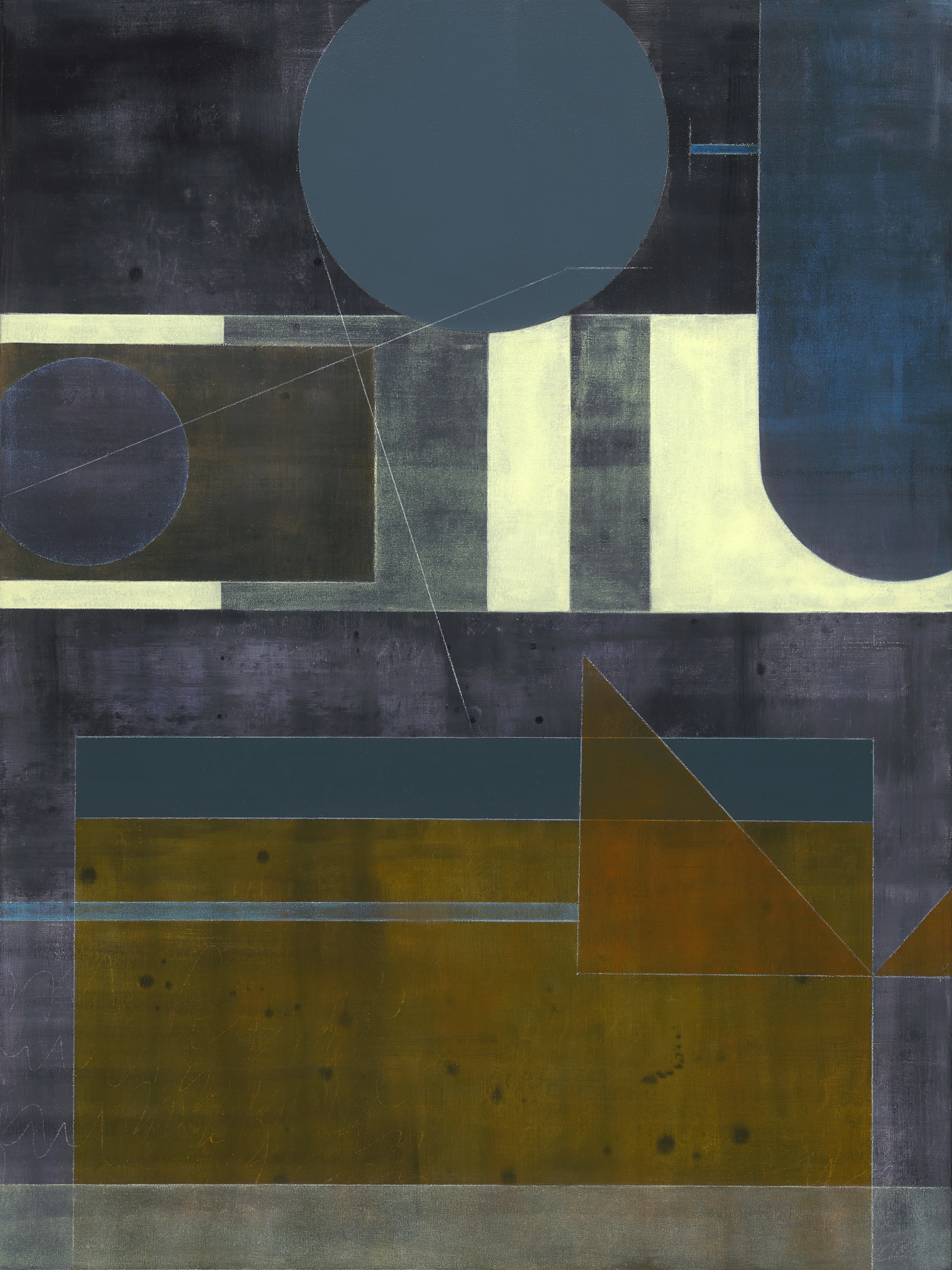 Reciprocating Compressor, oil on canvas, 48x36 inches