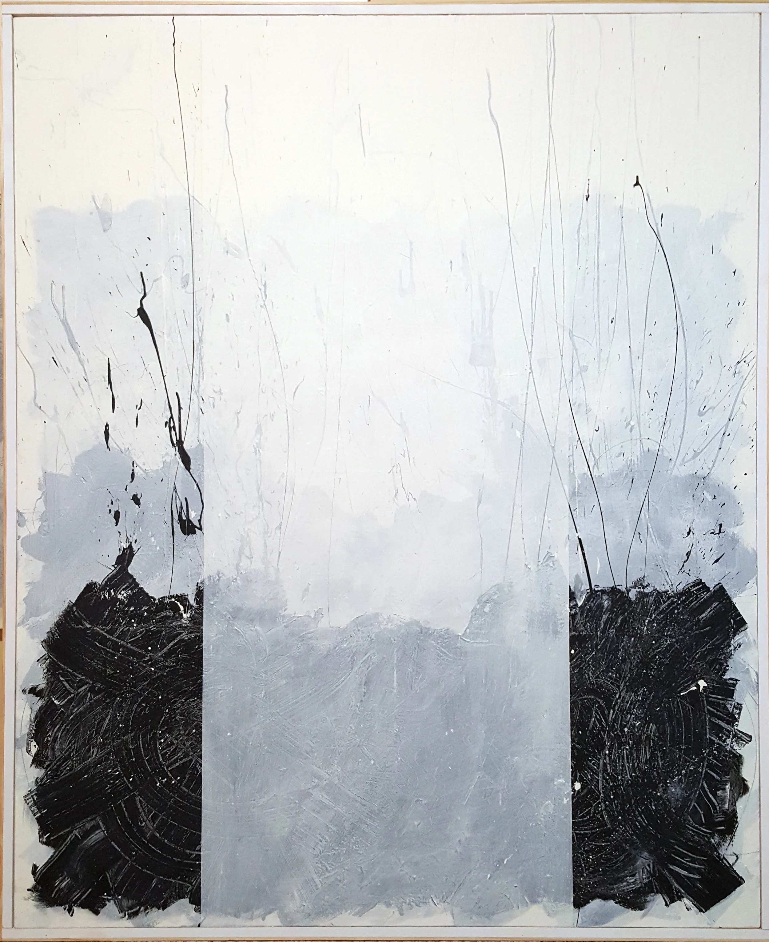 Untitled, acrylic on canvas, 72x58 inches
