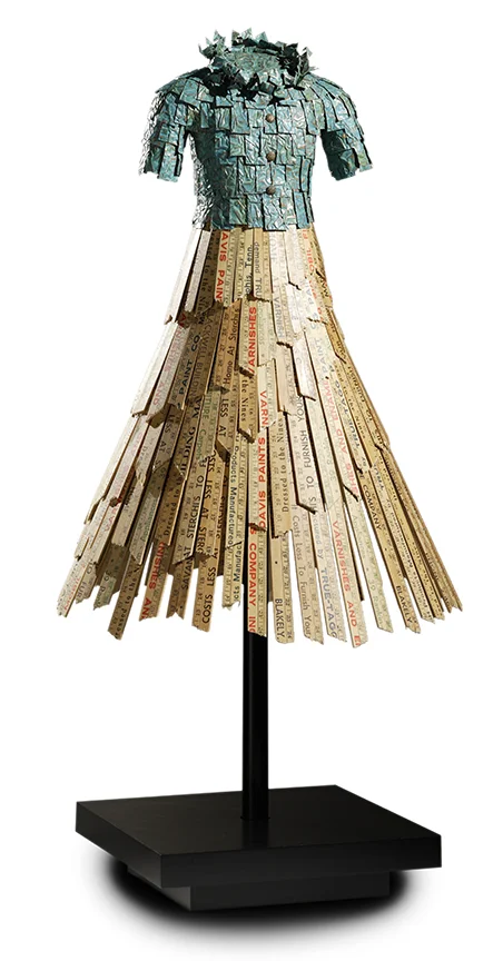 Robyn, mixed media, 55 x 26 x 24 inches