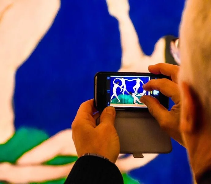 Andy Gershon, MOMA (Matisse), chromeogenic print, 40x40 inches
