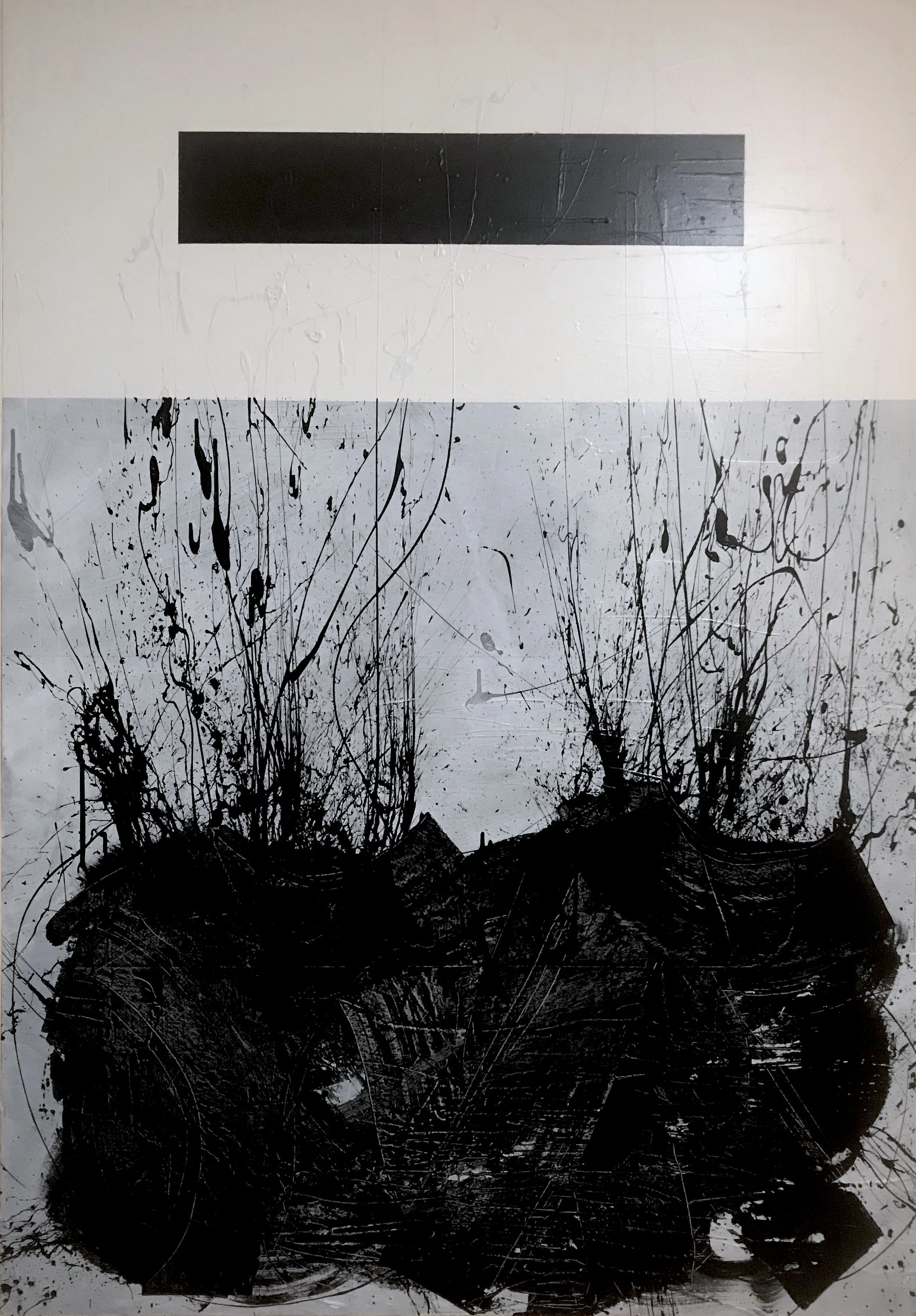  Untitled, acrylic on canvas, 72x51 inches    