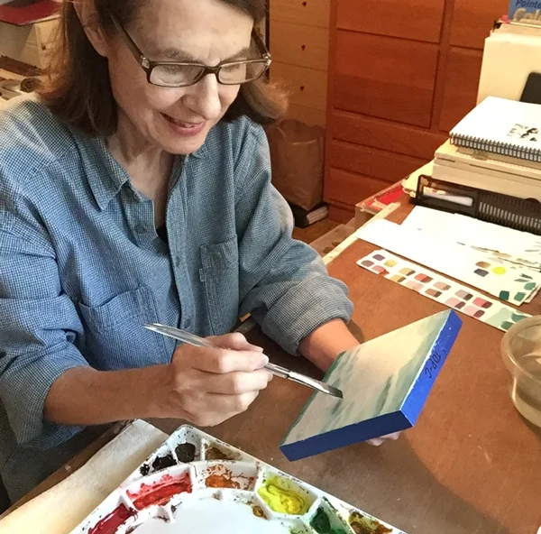 Christine McNamara - Watercolor/collage