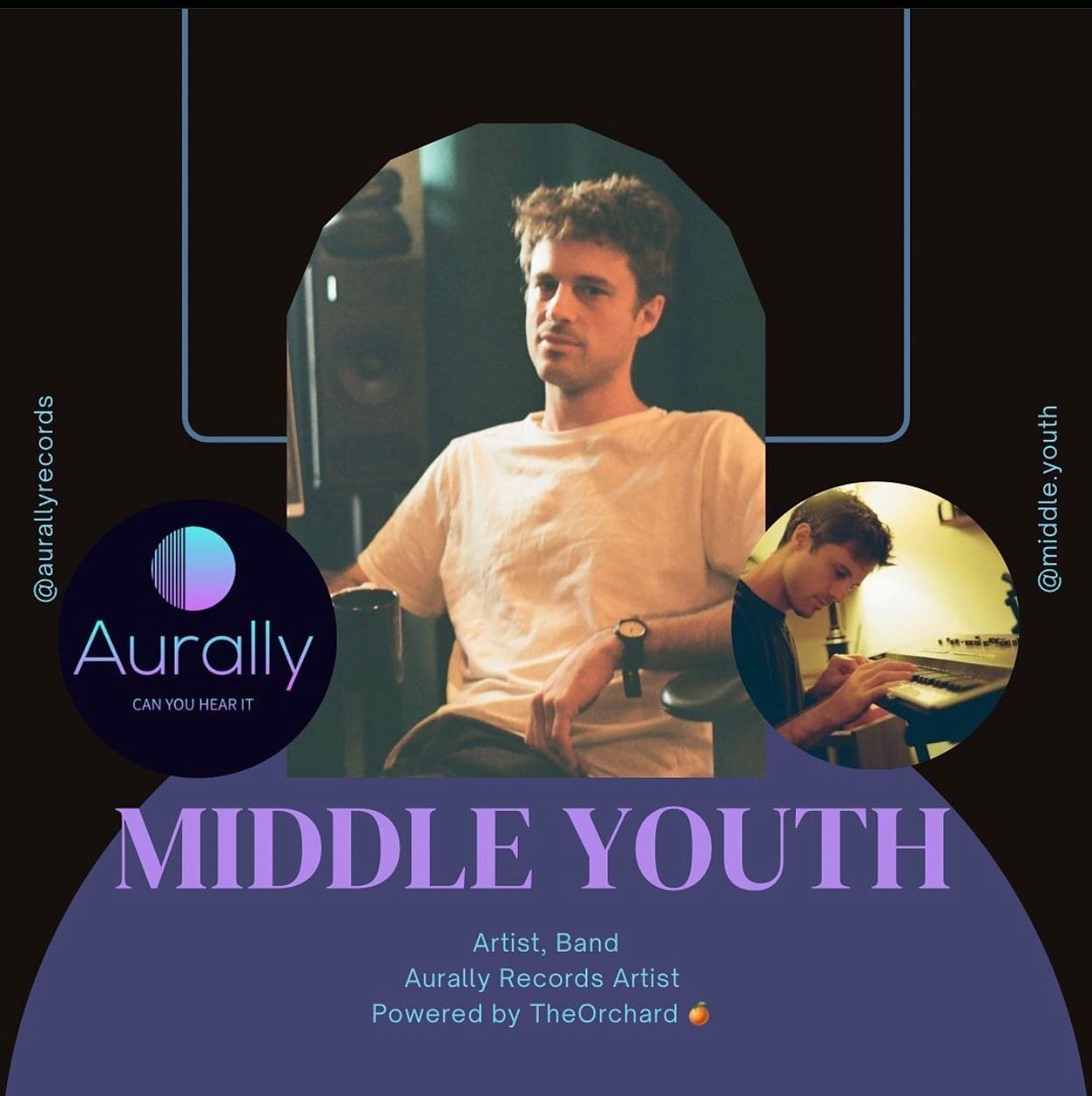 Thanks Mary and @aurallyrecords x @the_orchard_ for signing on for the next @middle.youth EP! Mary is the genius behind @producedbyagirl and many other awesome musical ventures and she&rsquo;s come on as a huge supporter recently so excited to be goi