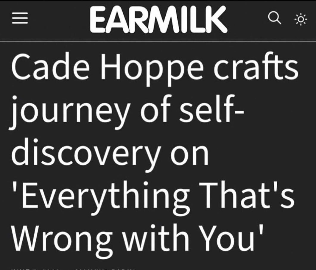 We&rsquo;re working hard on this stuff and it&rsquo;s slowly paying off. That&rsquo;s how it goes! @cade.hoppe x @earmilk
