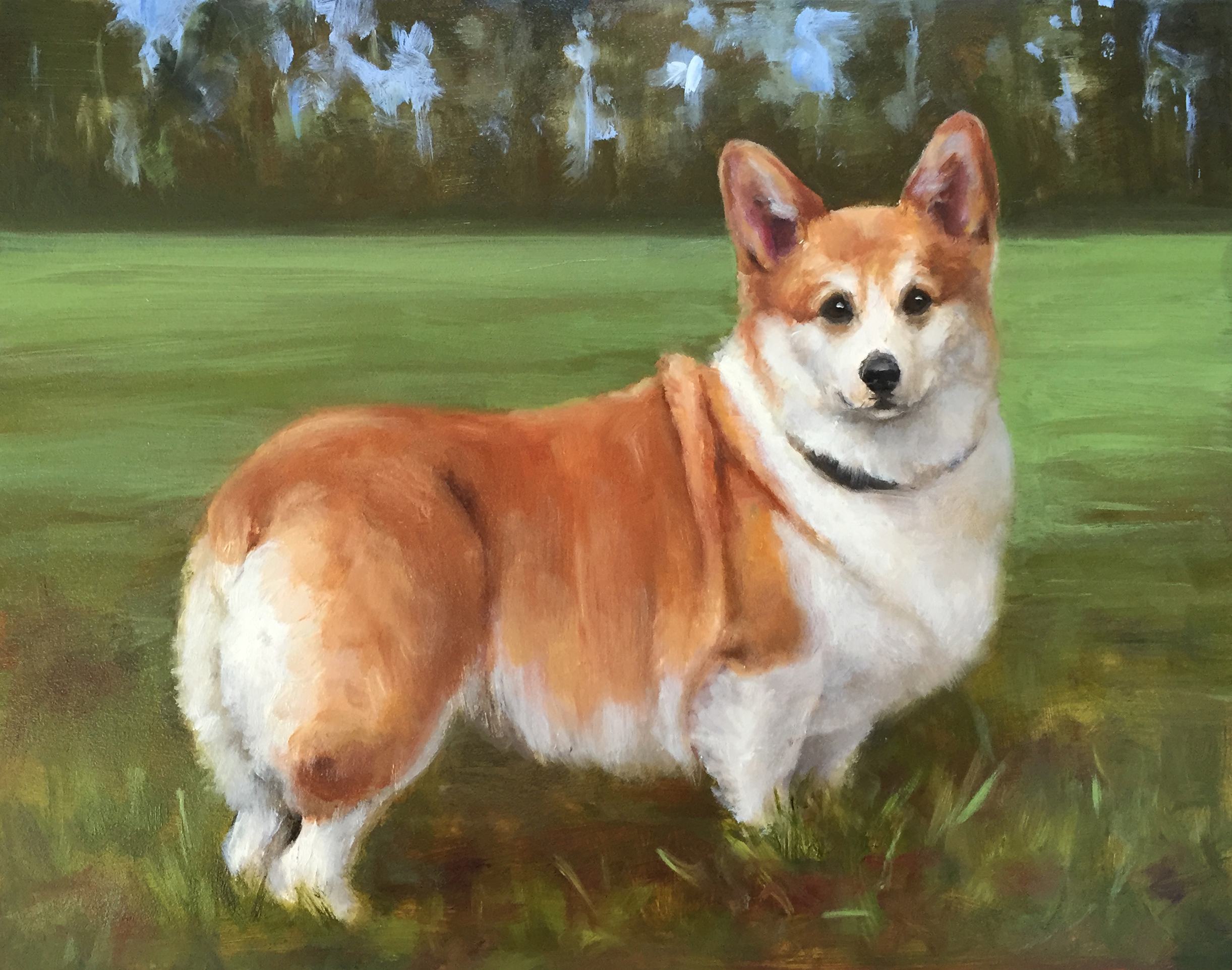 Corgi 8x10 Oil