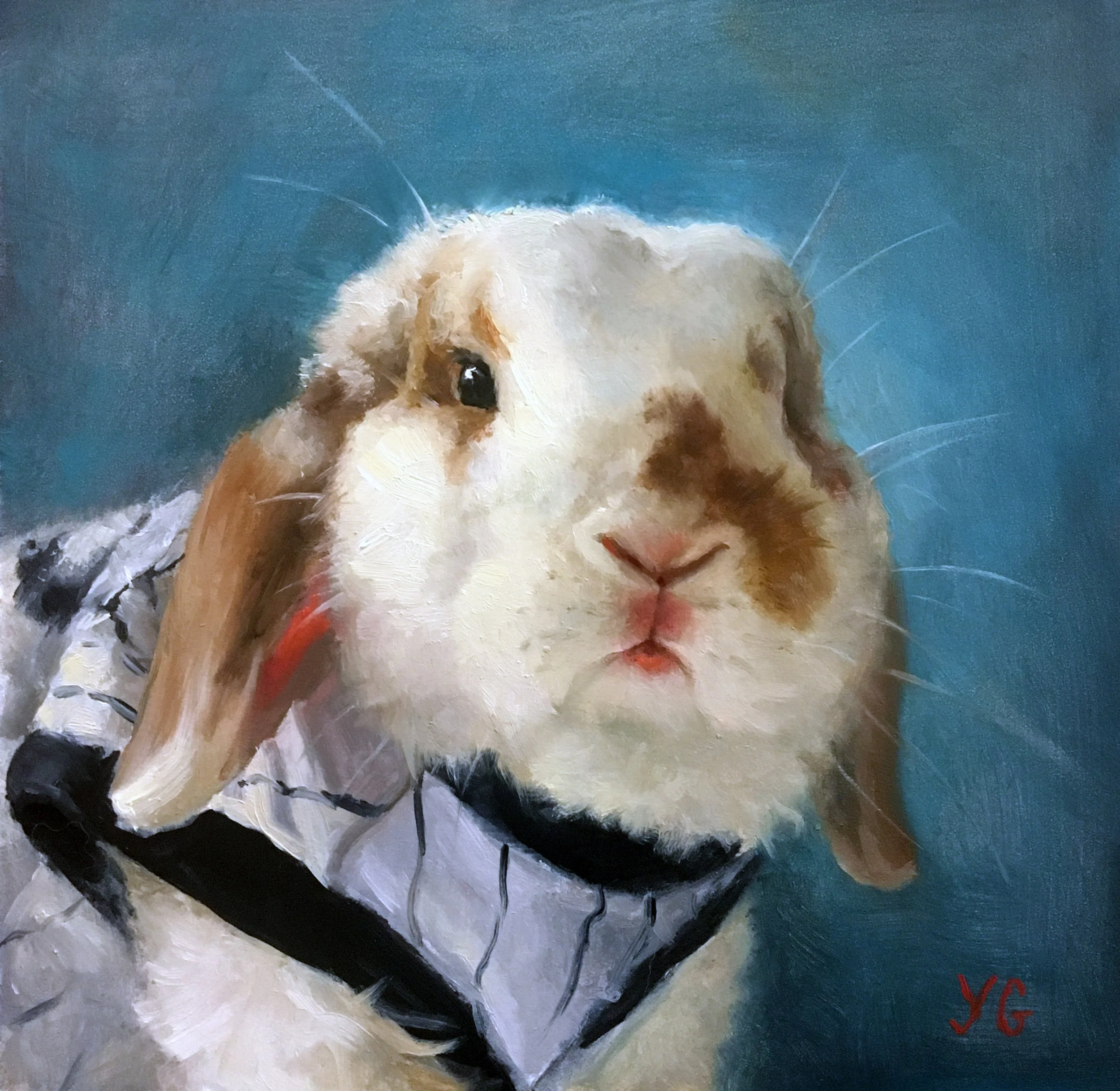 Yankee 6x6 Oil on board