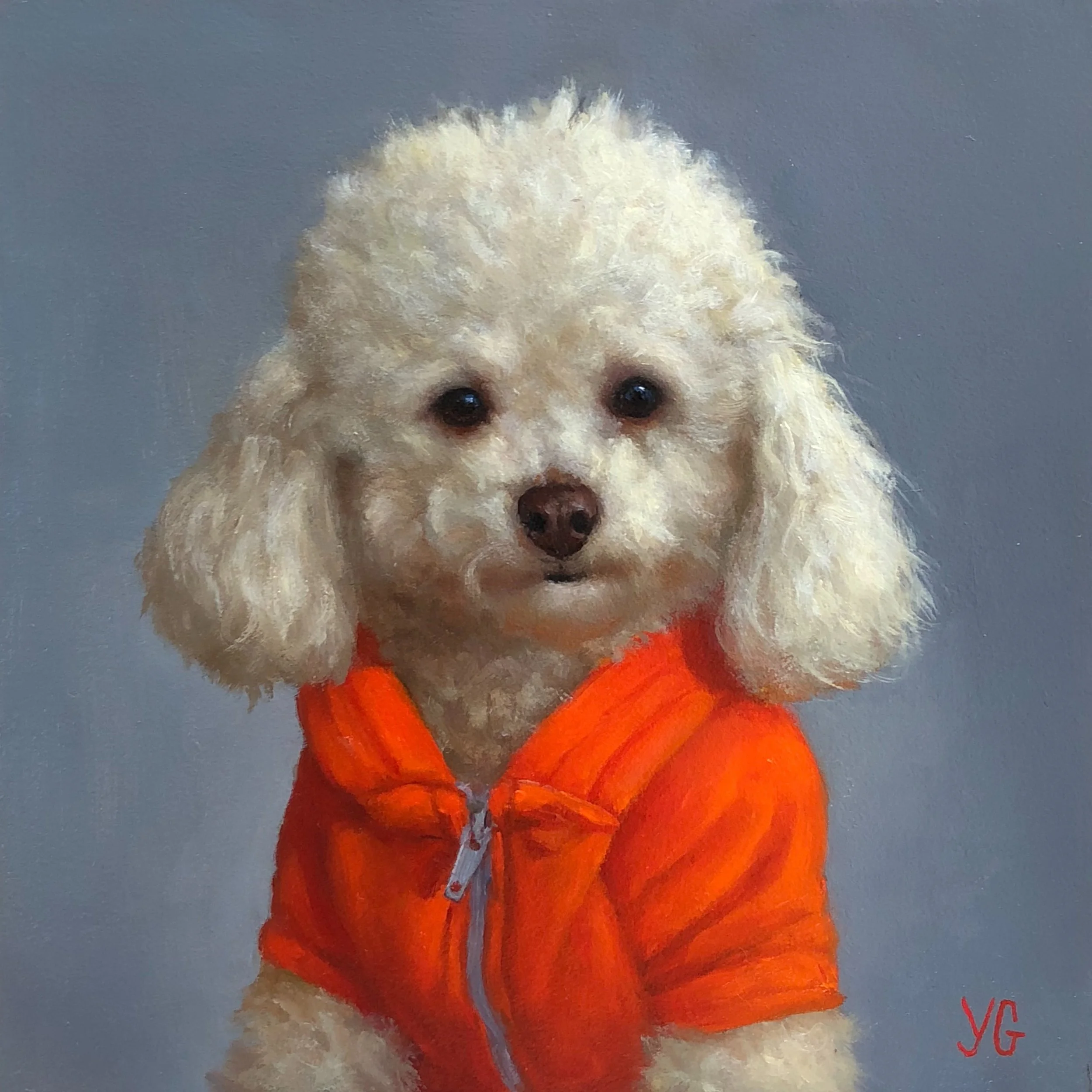 Einstein 6x6 Oil on board