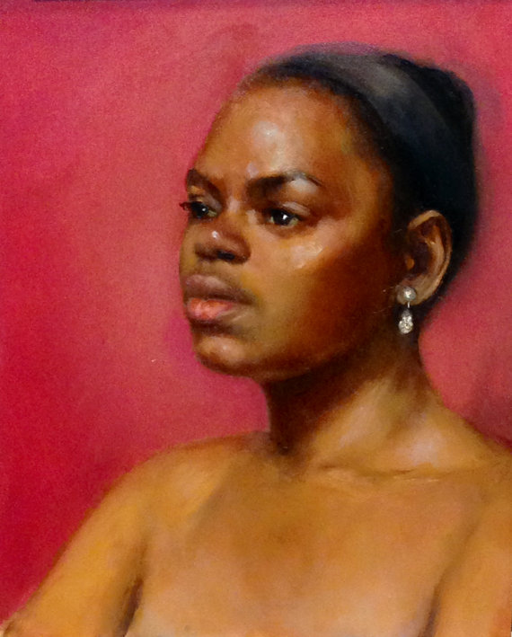 Portrait 8x10 Oil on board