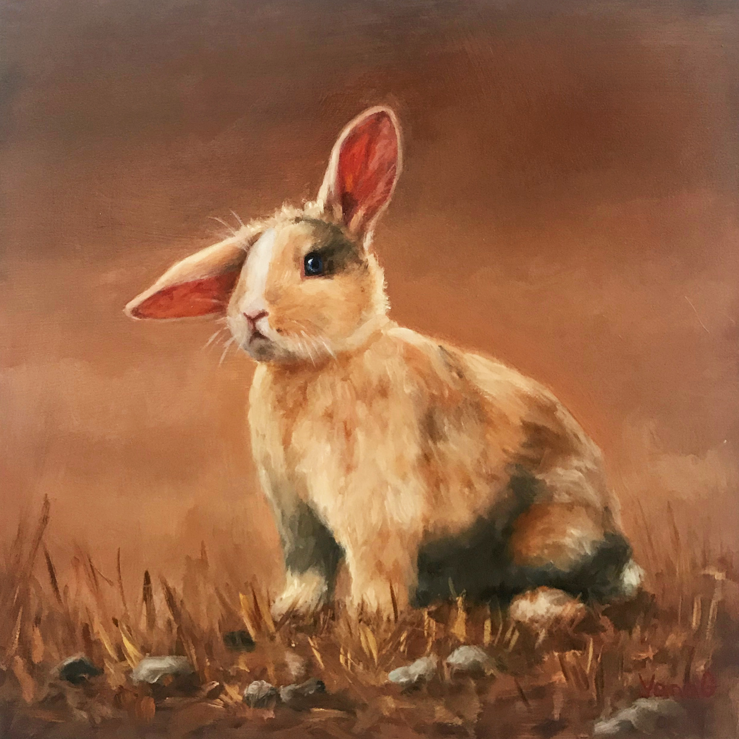 8x8 Oil on board
