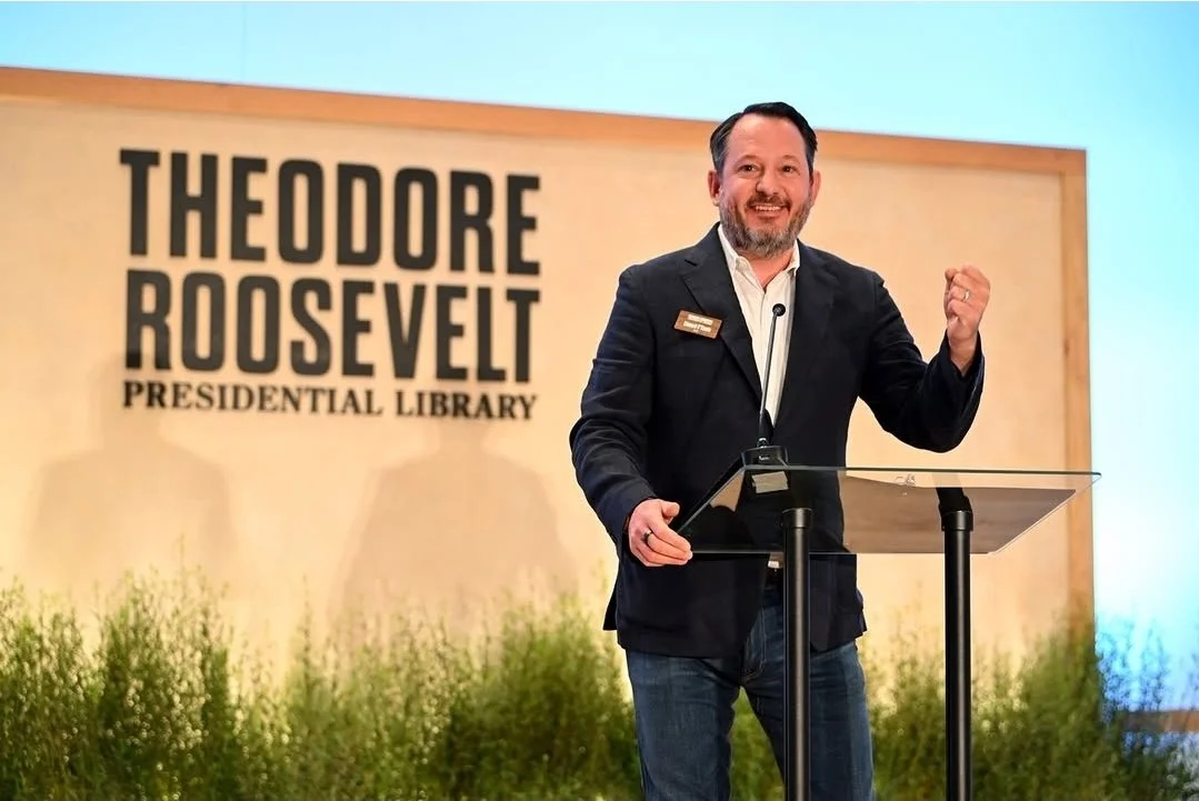 Custom Stage Fabrication for the opening of the Theodore Roosevelt Presidential Library TRPL