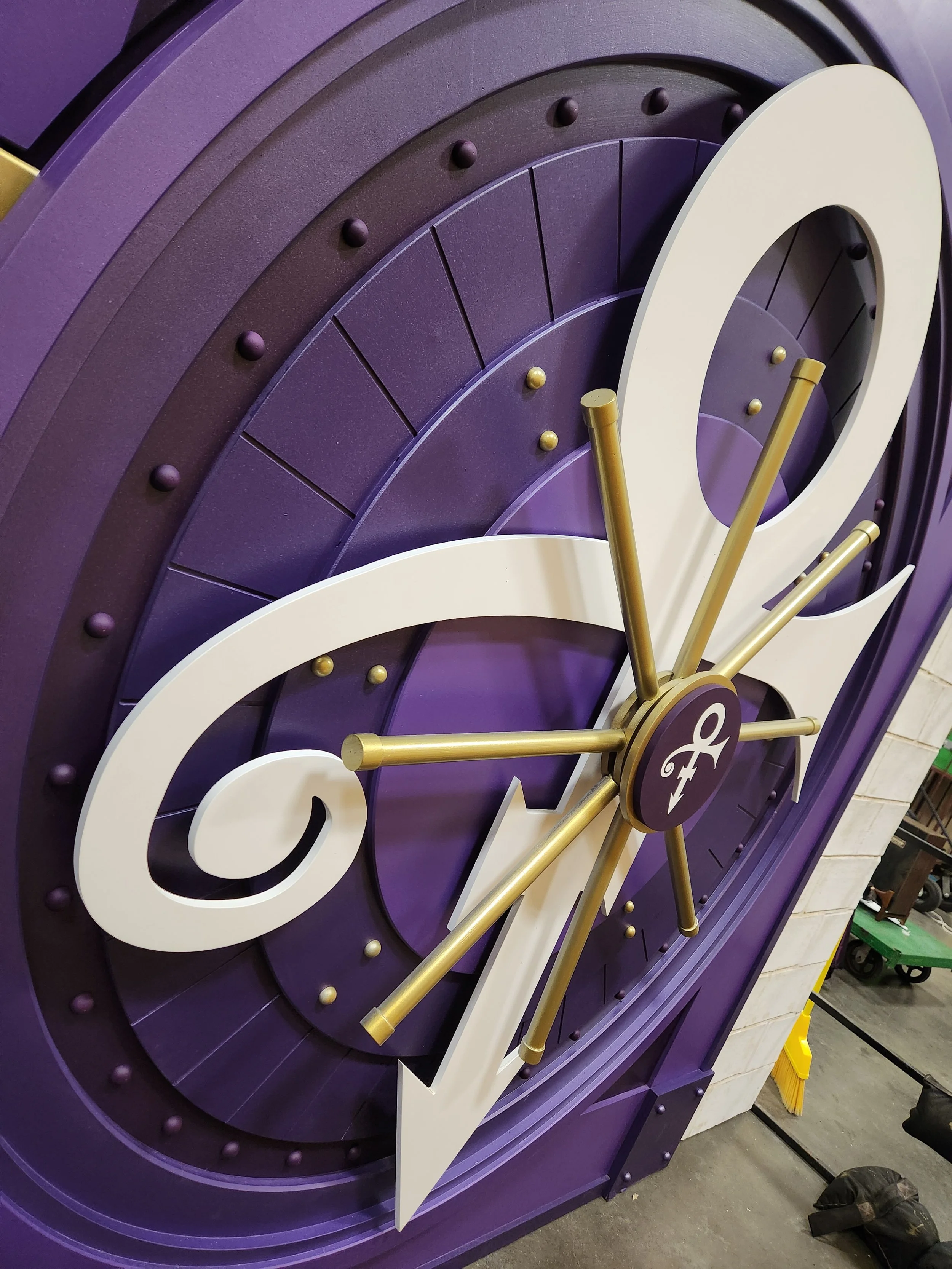 Prince Vault Door for advertising activation