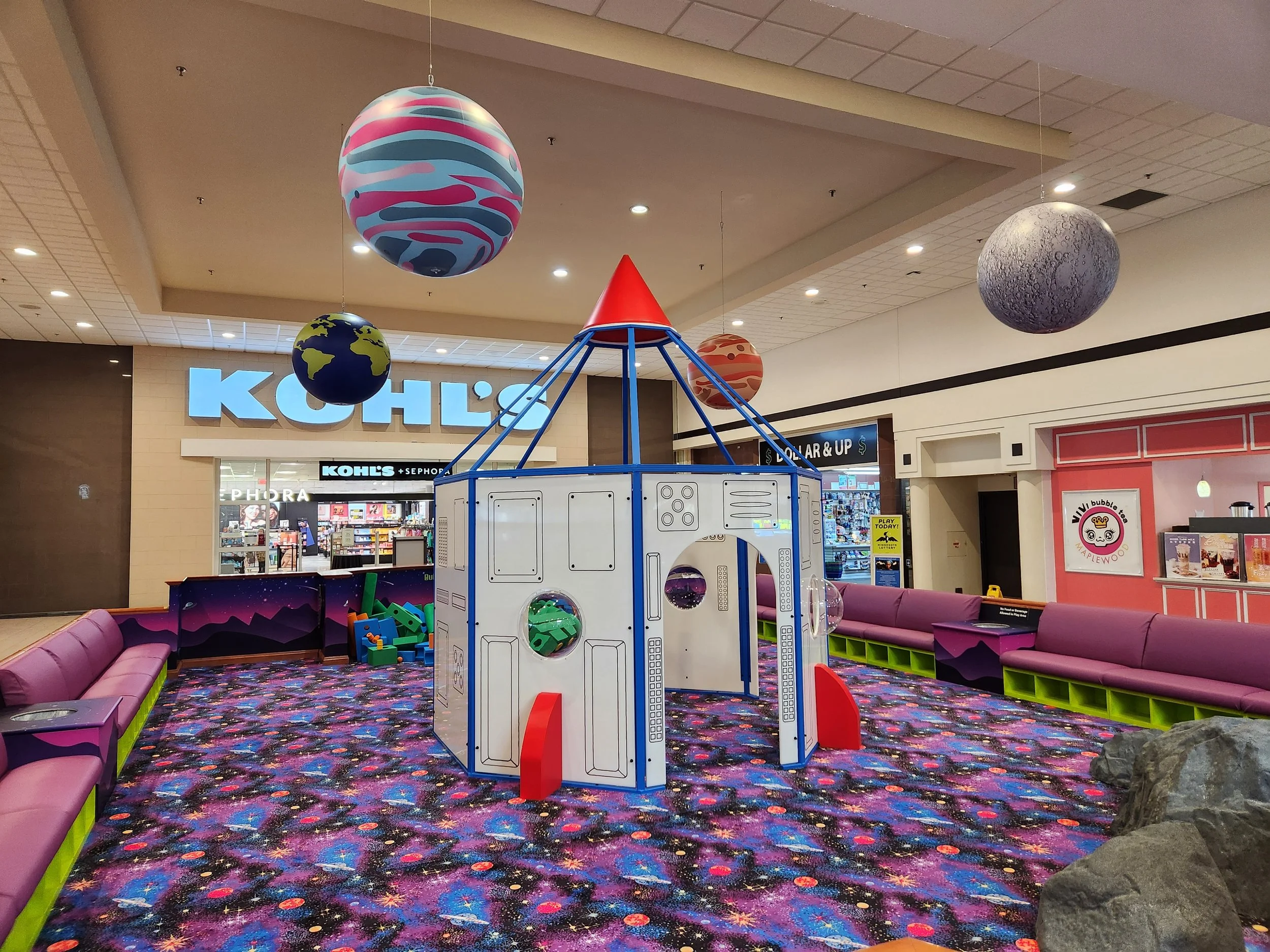 Rocket Ship Play area for Kids