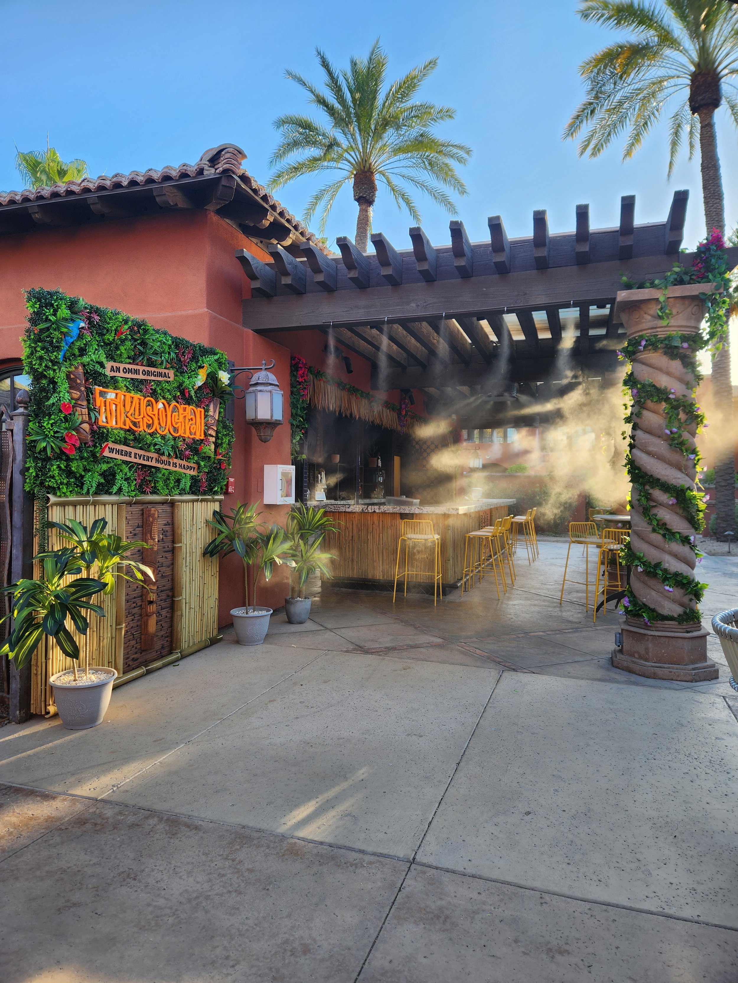 Tiki Bar Activation Omni Scottsdale