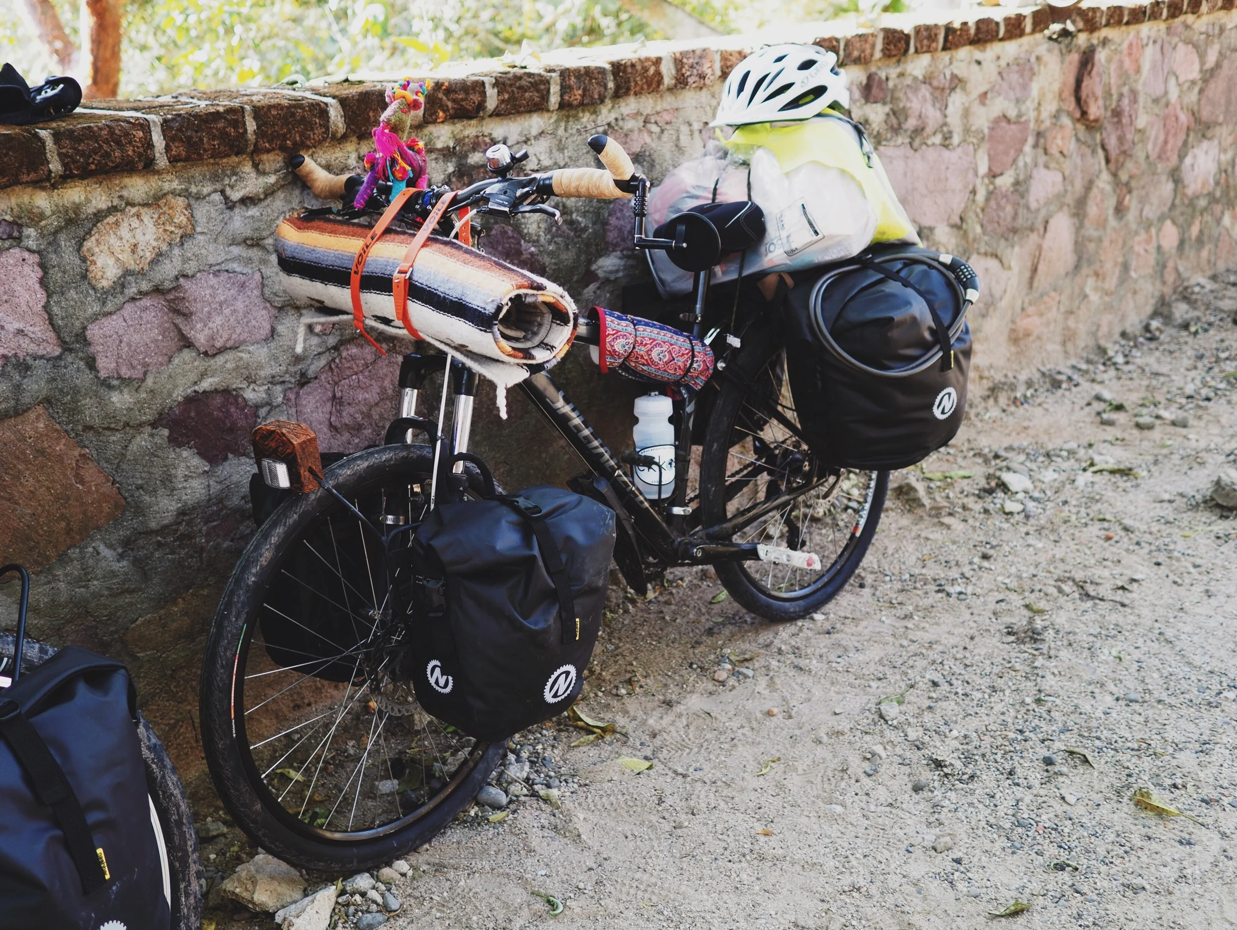 Erin's bike packed up today